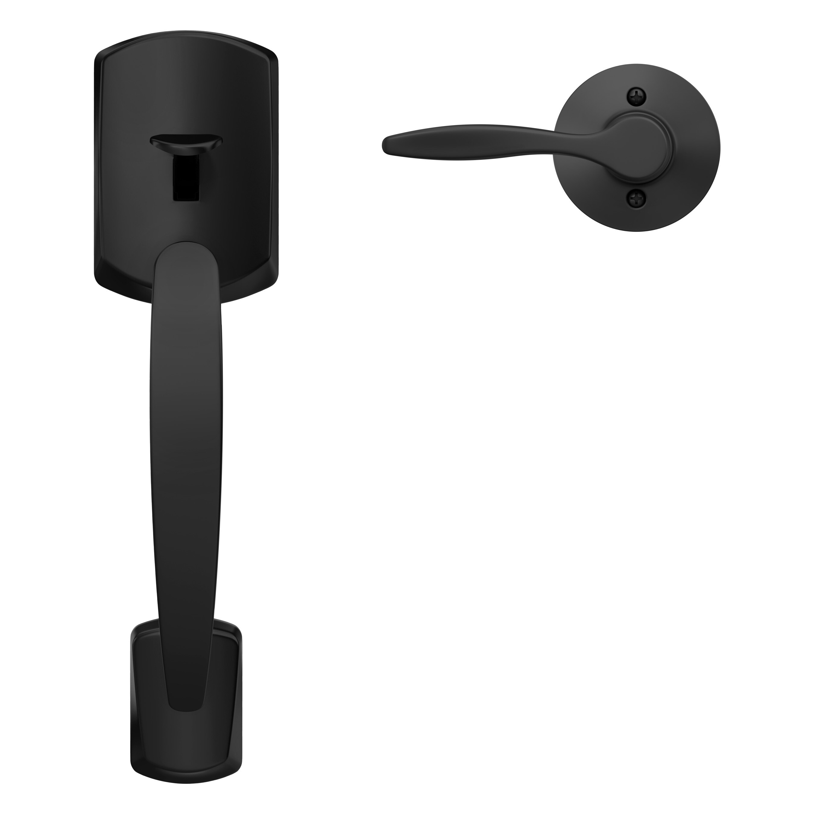 Schlage FE285 DEL 622 GRW RH handlesets - View #3