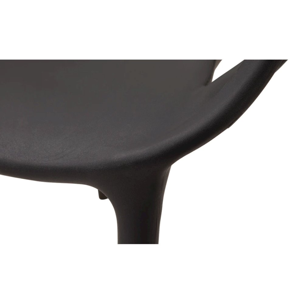 CSP RPP-DAVID-ARMS-BLACK Dining-Chairs - View #2