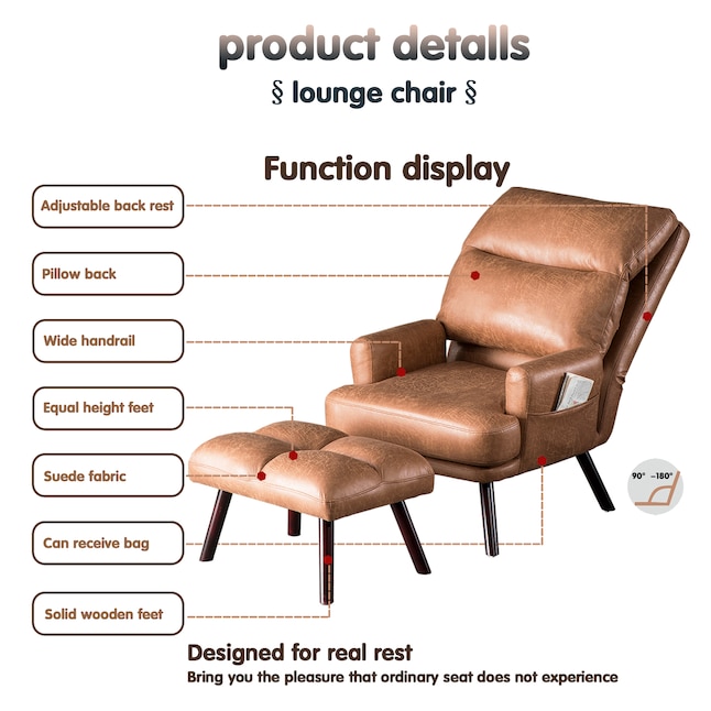 Ovios Adjustable Recliner Chair With, Lane Furniture Repair Parts