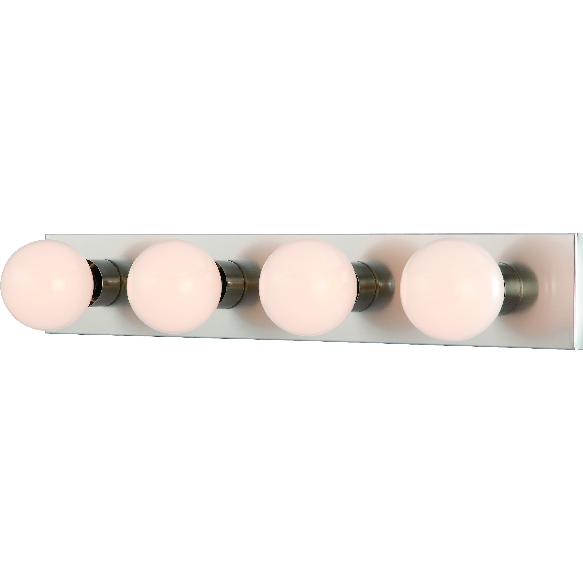 Brushed Nickel 24" Modern Bathroom Vanity Light