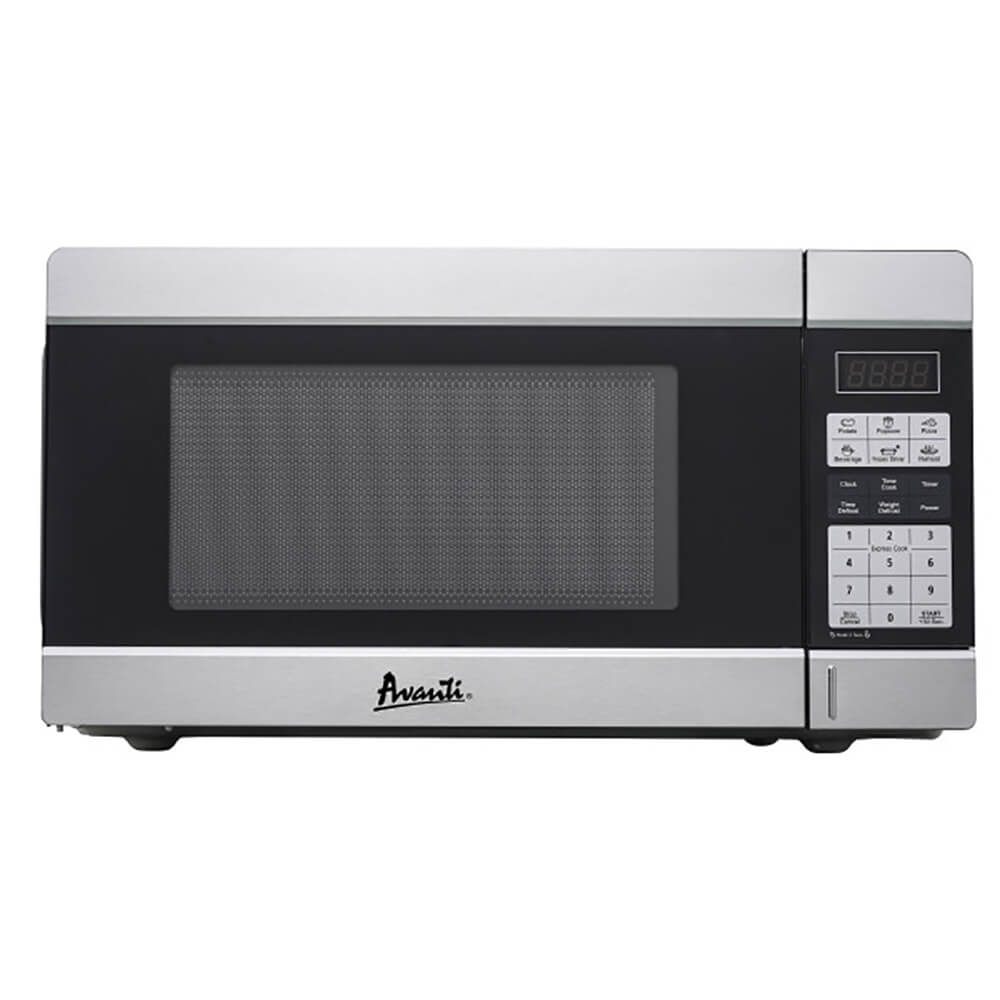 Avanti - 0.9 Cu. Ft. Capacity- 900 Watts- Touch pad controls- 10 Microwave Power Levels- 6 Preset Cooking Modes- Speed defrost setting- Cook/defrost by weight- Digital clock/timer- Child safety lock- 1-Year Manufacturer Limited Warranty #MT91K3S