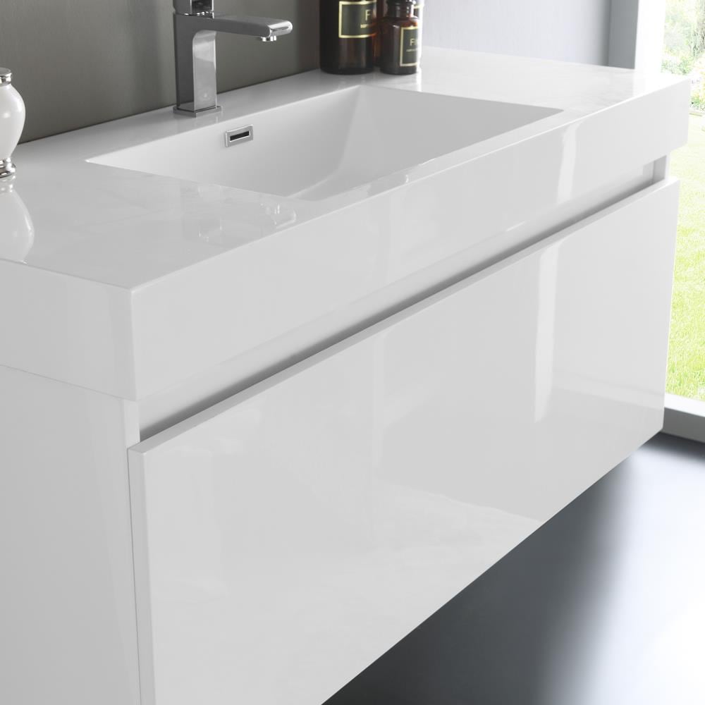 Fresca FVN8011WH Bath-Vanity-Combo - View #4
