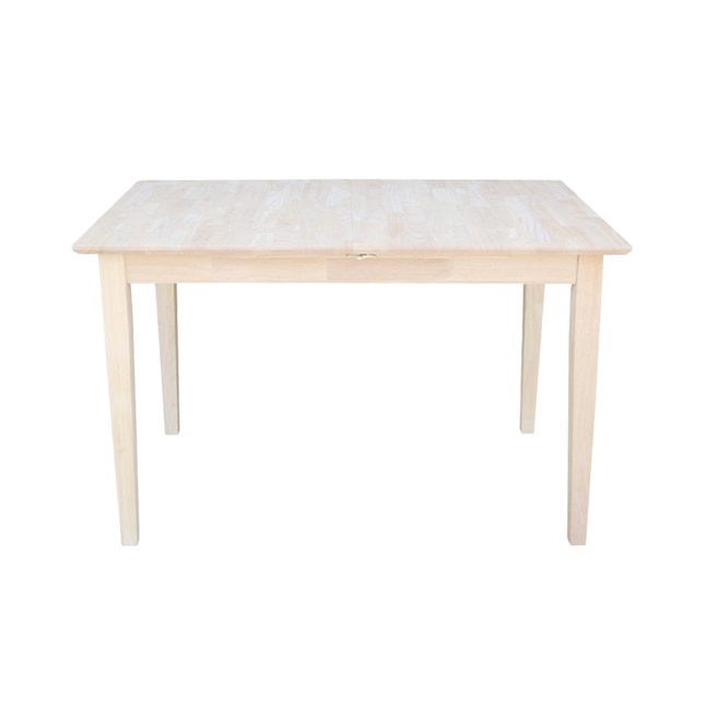 Unfinished Wood Base, International Concepts Vanity Table Unfinished