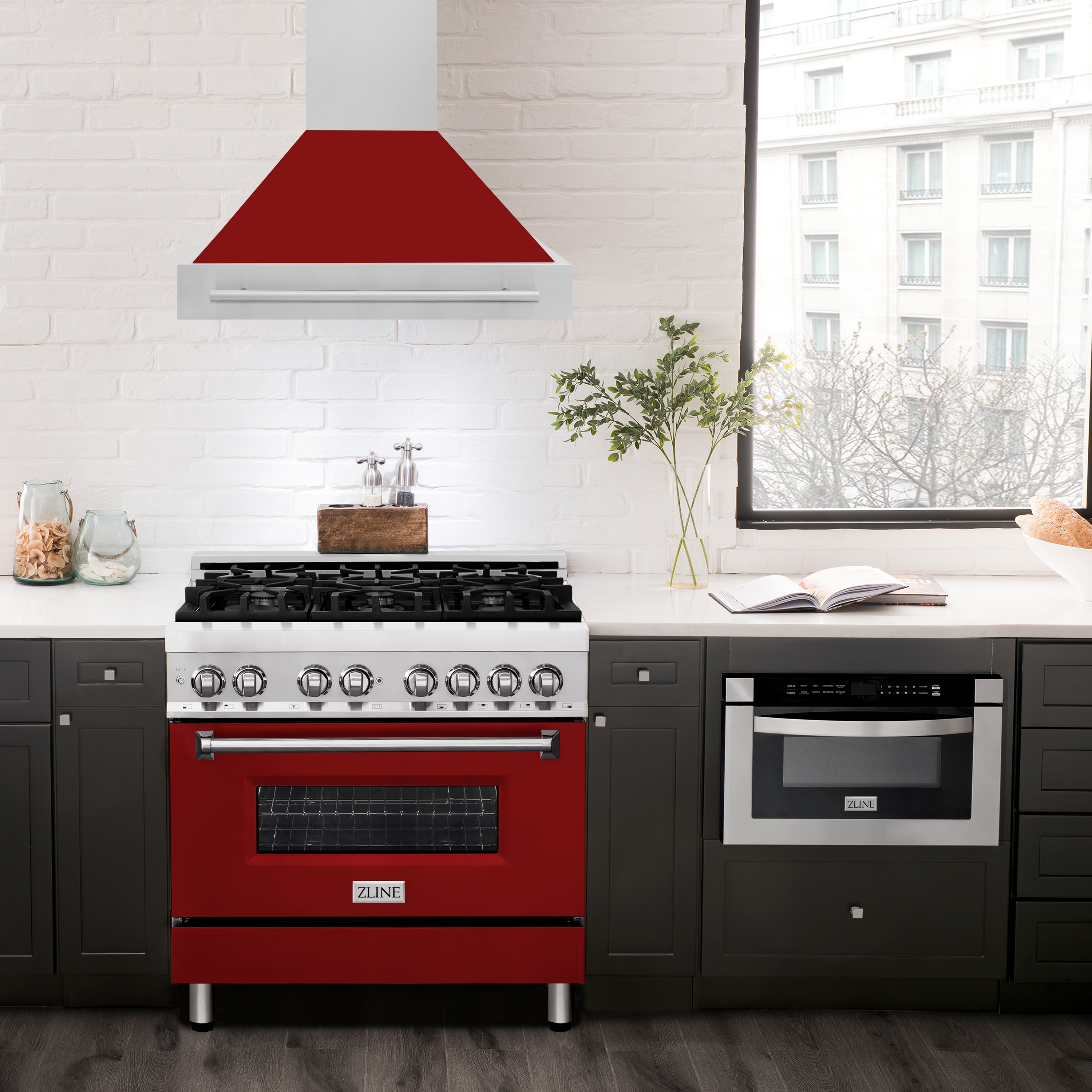 ZLINE KITCHEN & BATH 8654STX-RG-36 Wall-Mounted-Range-Hoods - View #5