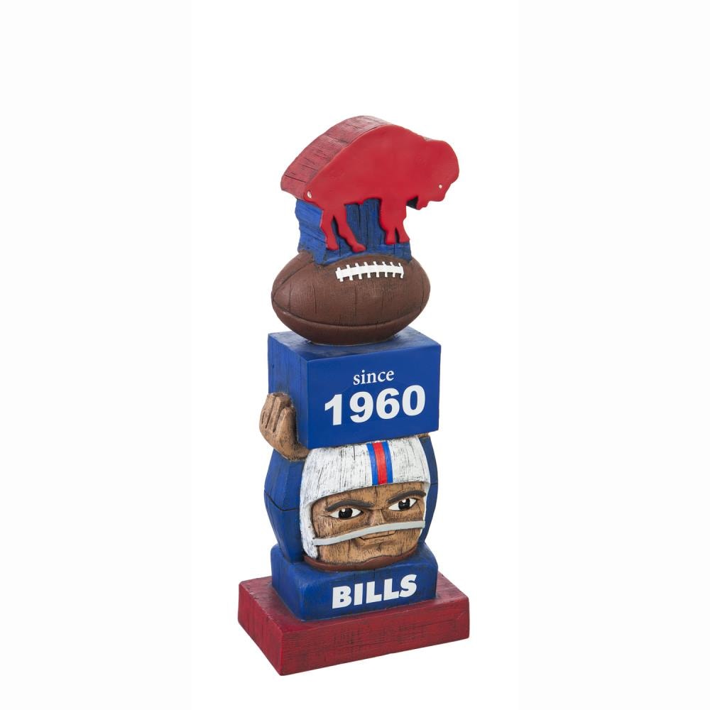 Jumbo Steel Go Bills Lawn Ornament / Lets Go Buffalo / Garden 