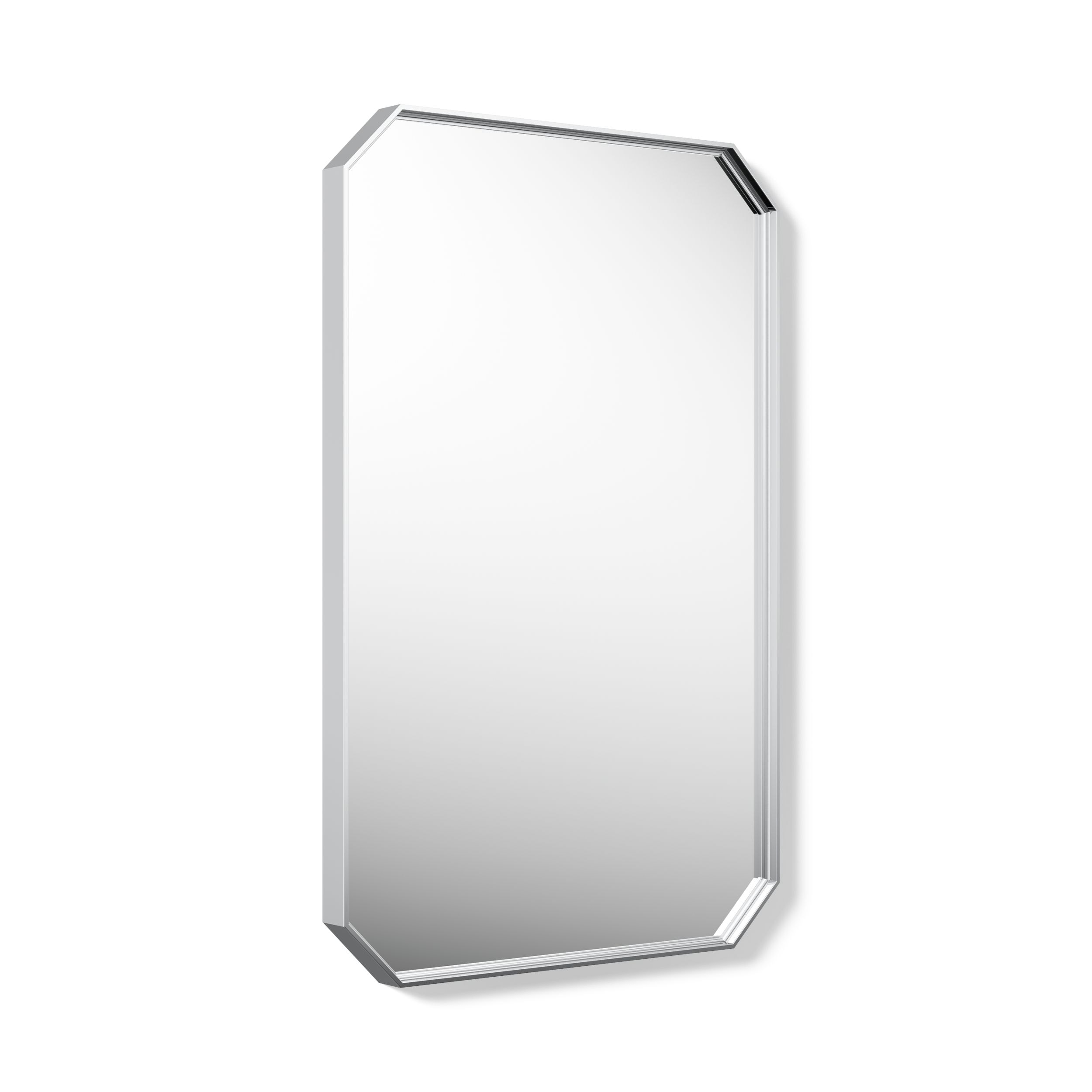 KOHLER 22-in W x 1.5-in H Rectangle Polished Chrome Framed Wall Mirror