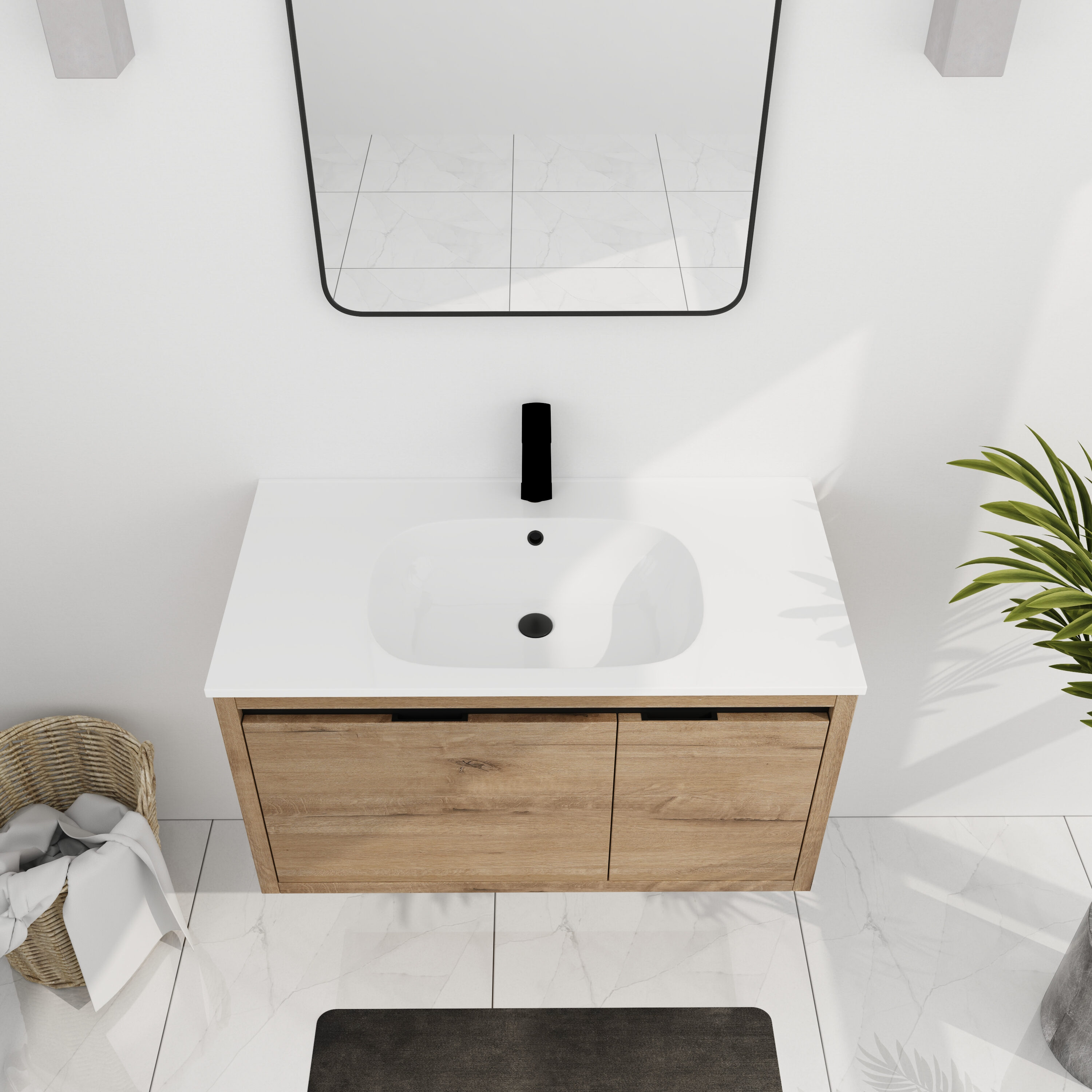 Forclover QNM-0436-IMO Bath-Vanity-Combo - View #2