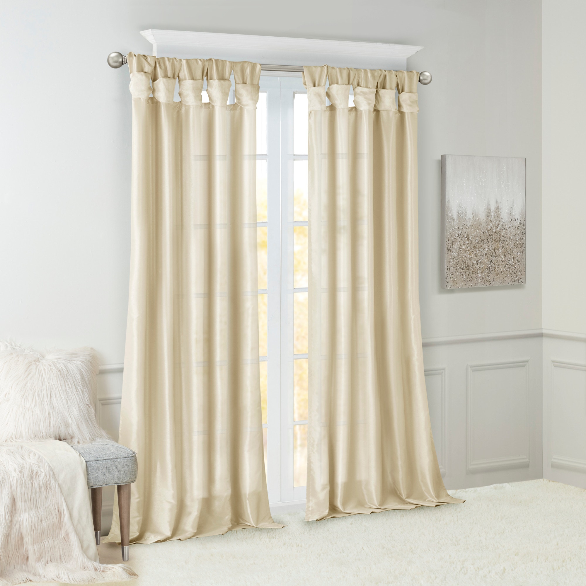 Madison Park WIN40-116 curtains - View #8