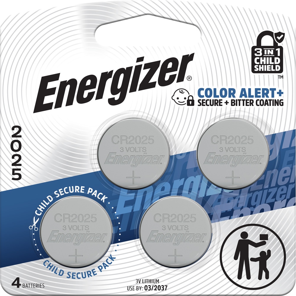 Coin & Button Batteries Battery Size CR2025