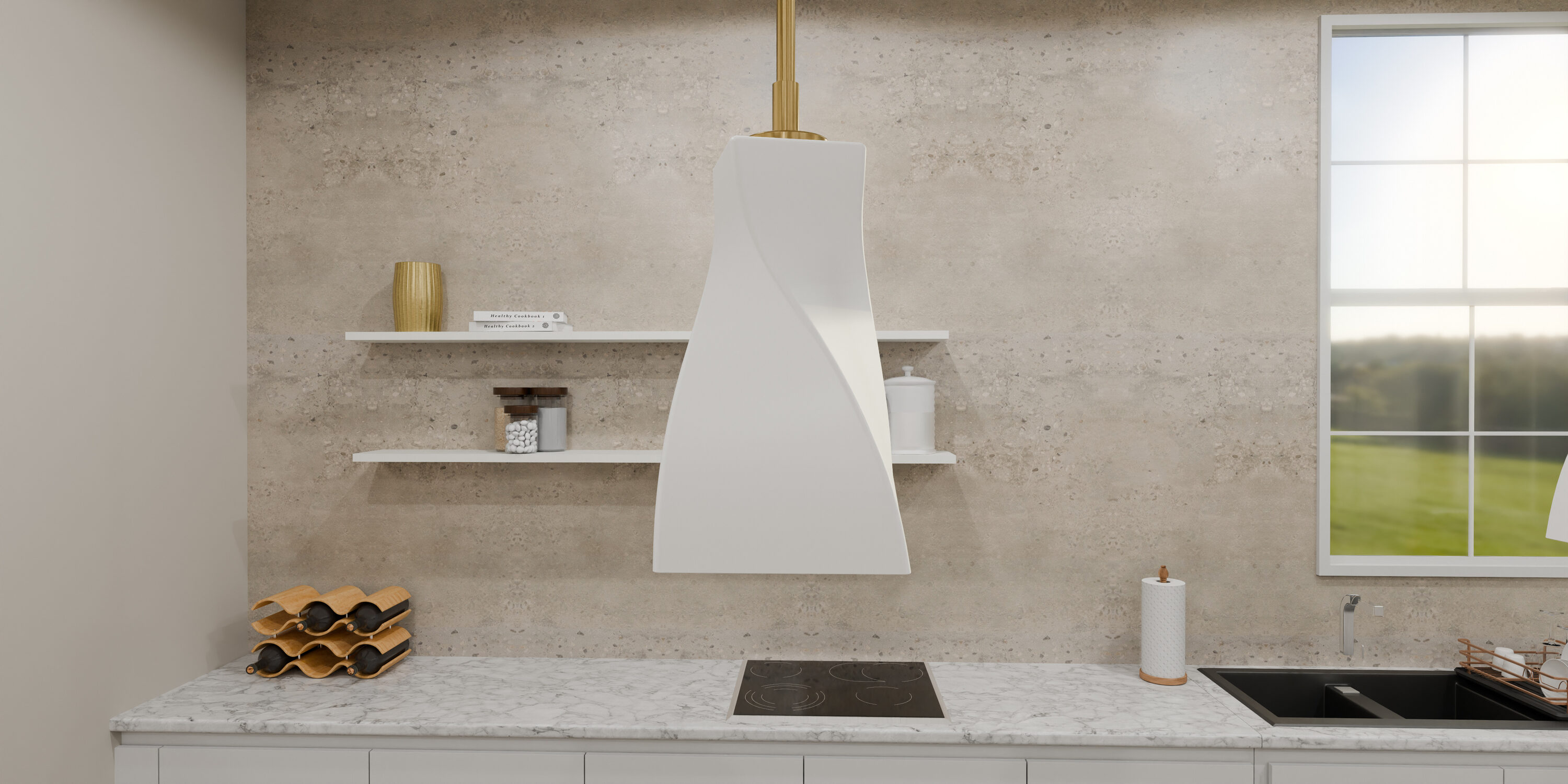 Quoizel STS1508BRG Pendant-Lights - View #2