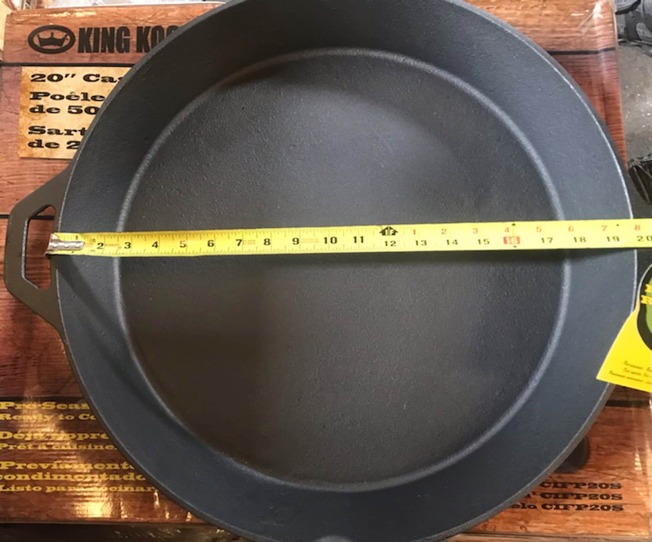 Cast Iron Skillet 12.5 Inches Pre-Seasoned Wholesale Lot of 4