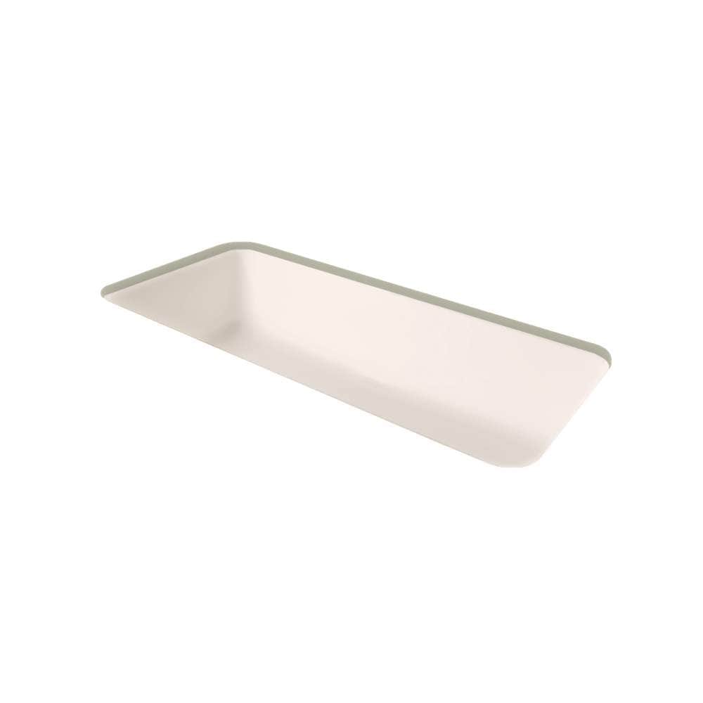 Miseno  MCI410UM 43 Inch Cast Iron Single Basin Kitchen Sink for Undermount Installations with Sound Dampening Technology