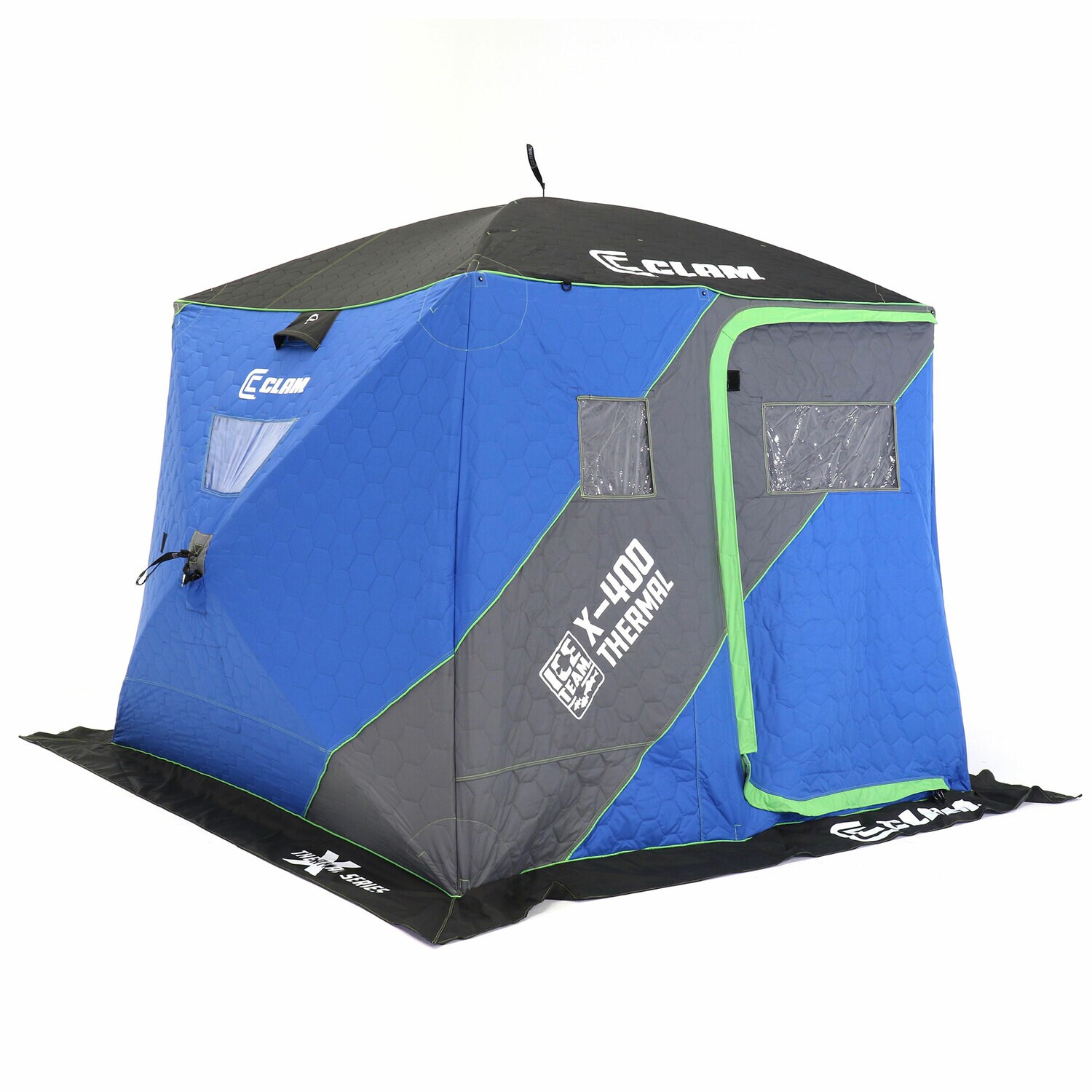 ice fishing shelter fabric Large ice fishing tent mat use for winter fishing