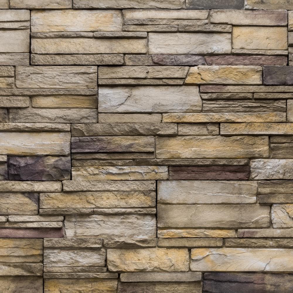 Versetta Stone Ledgestone 4-sq ft Plum Creek Manufactured Stone Veneer ...