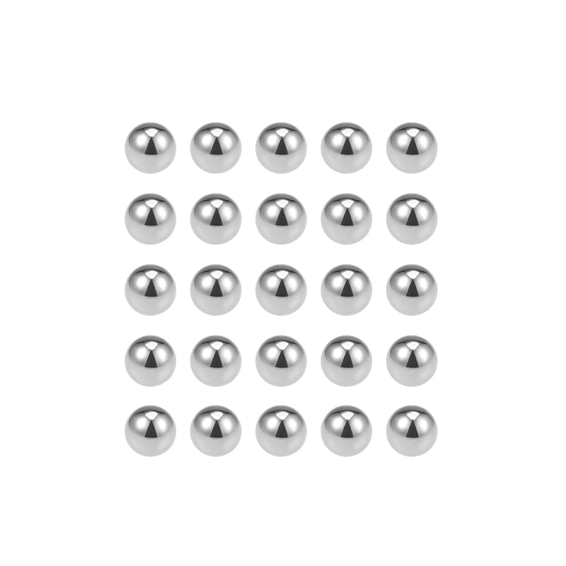 Unique Bargains Precision Balls 5/16 Inch Solid Chrome Steel G10 for Ball Bearing Keychain Wheel 25pcs #S25120900UX4259
