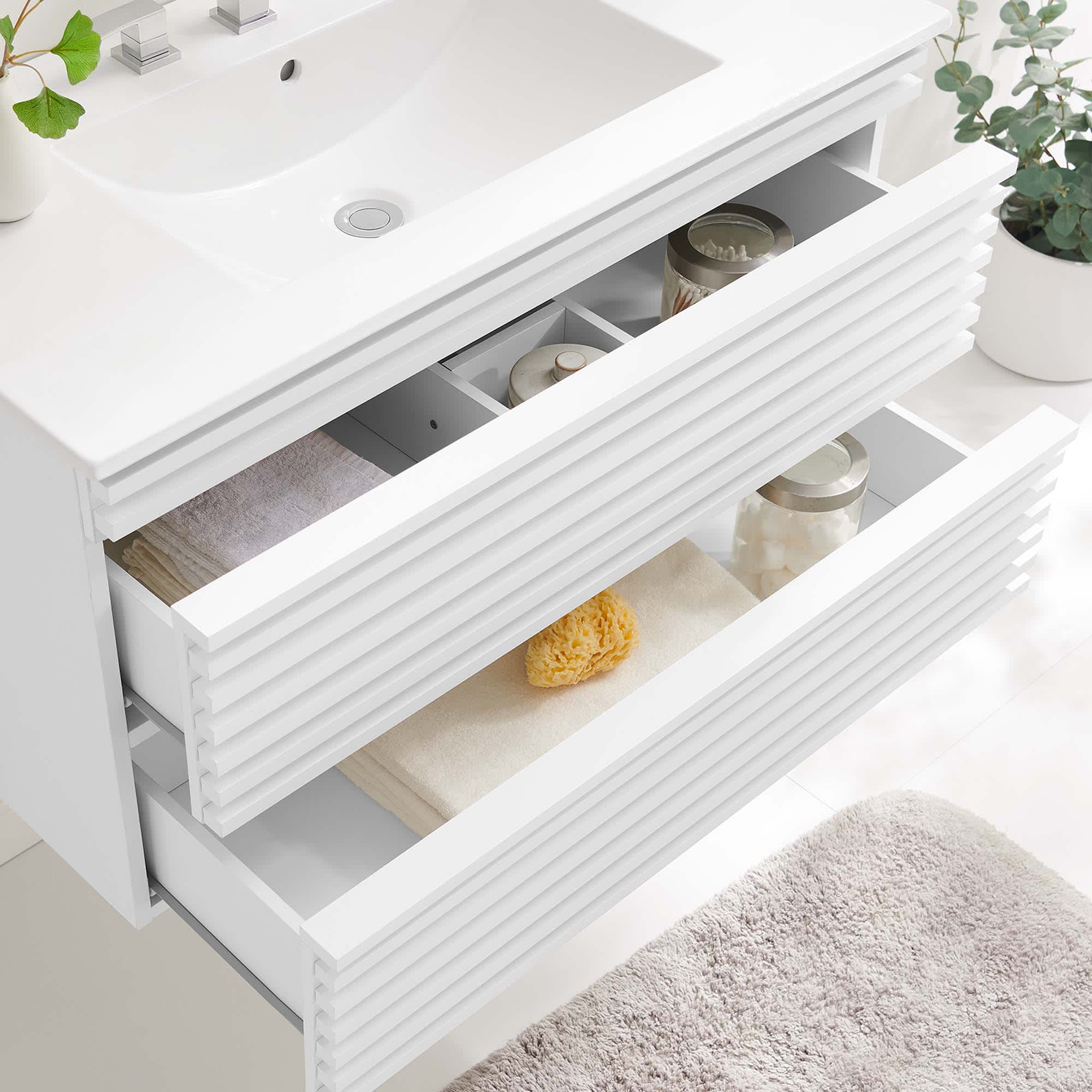 Modway EEI-4436-WHI-WHI Bath-Vanity-Combo - View #9