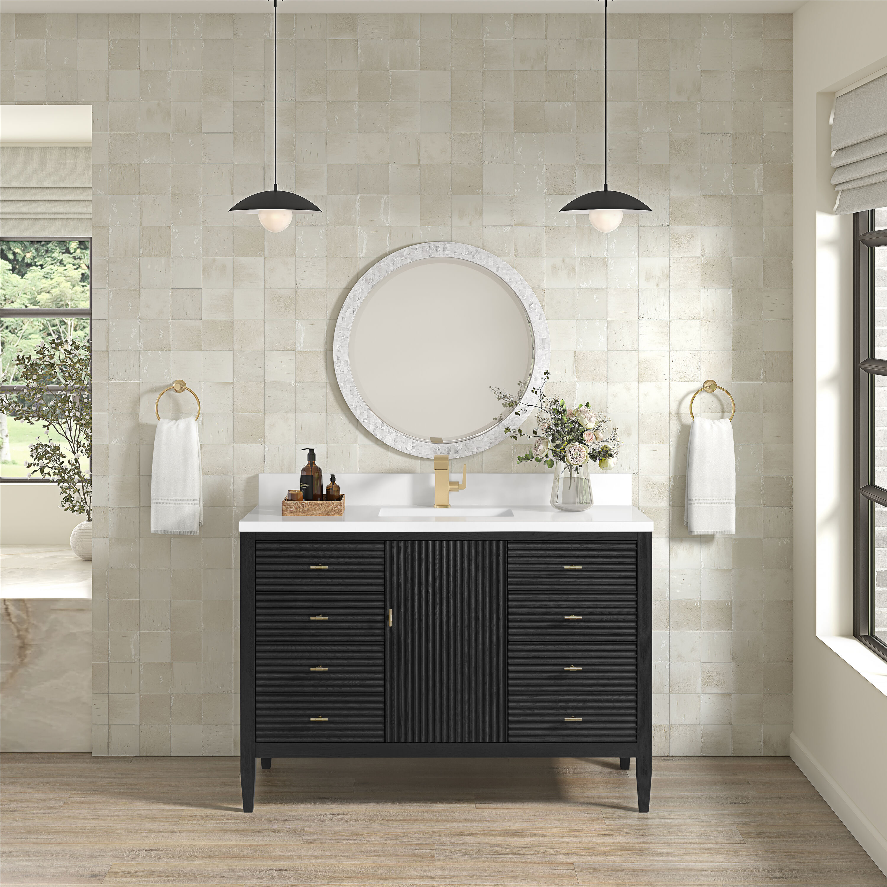 James Martin Vanities 485-V48-CBO-3WZ Bath-Vanity-Combo - View #2