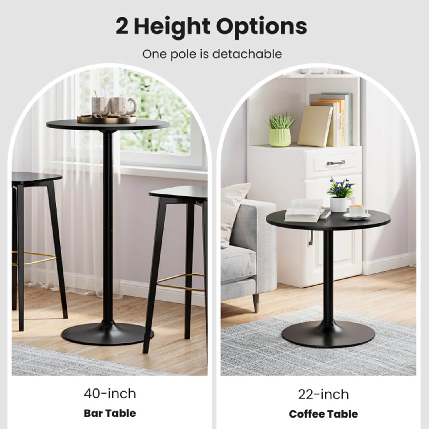 Mondawe MO-JV11091BN Dining-Tables - View #3