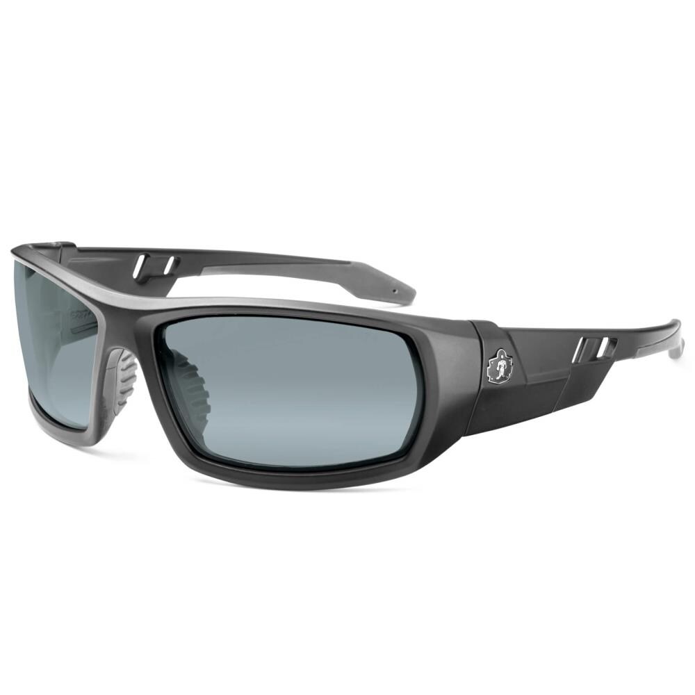 Skullerz Ergodyne Odin Safety Glasses/Sunglasses, Black Frame 