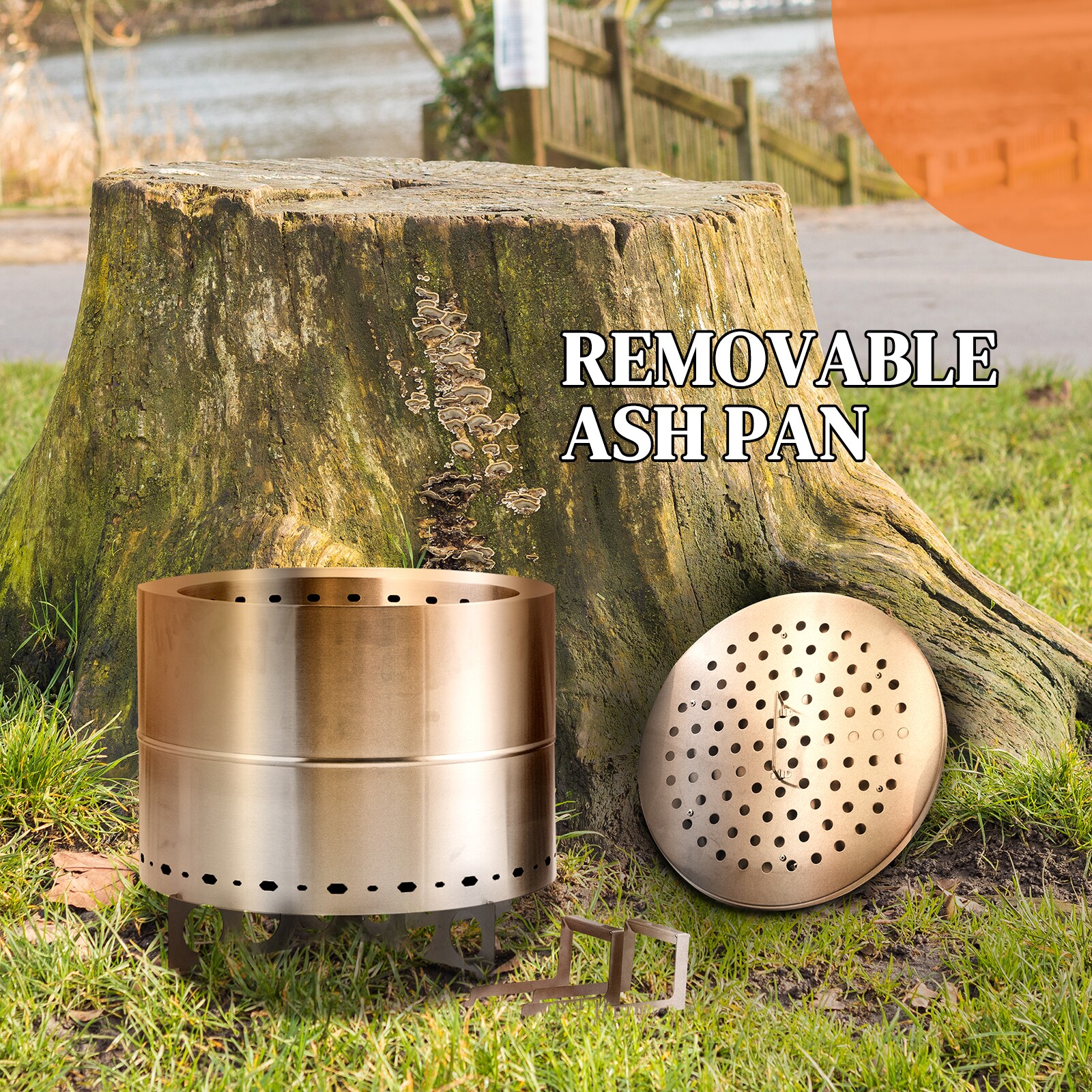 Winado LO1G57000764 Outdoor-Woodburning-Firepits - View #6