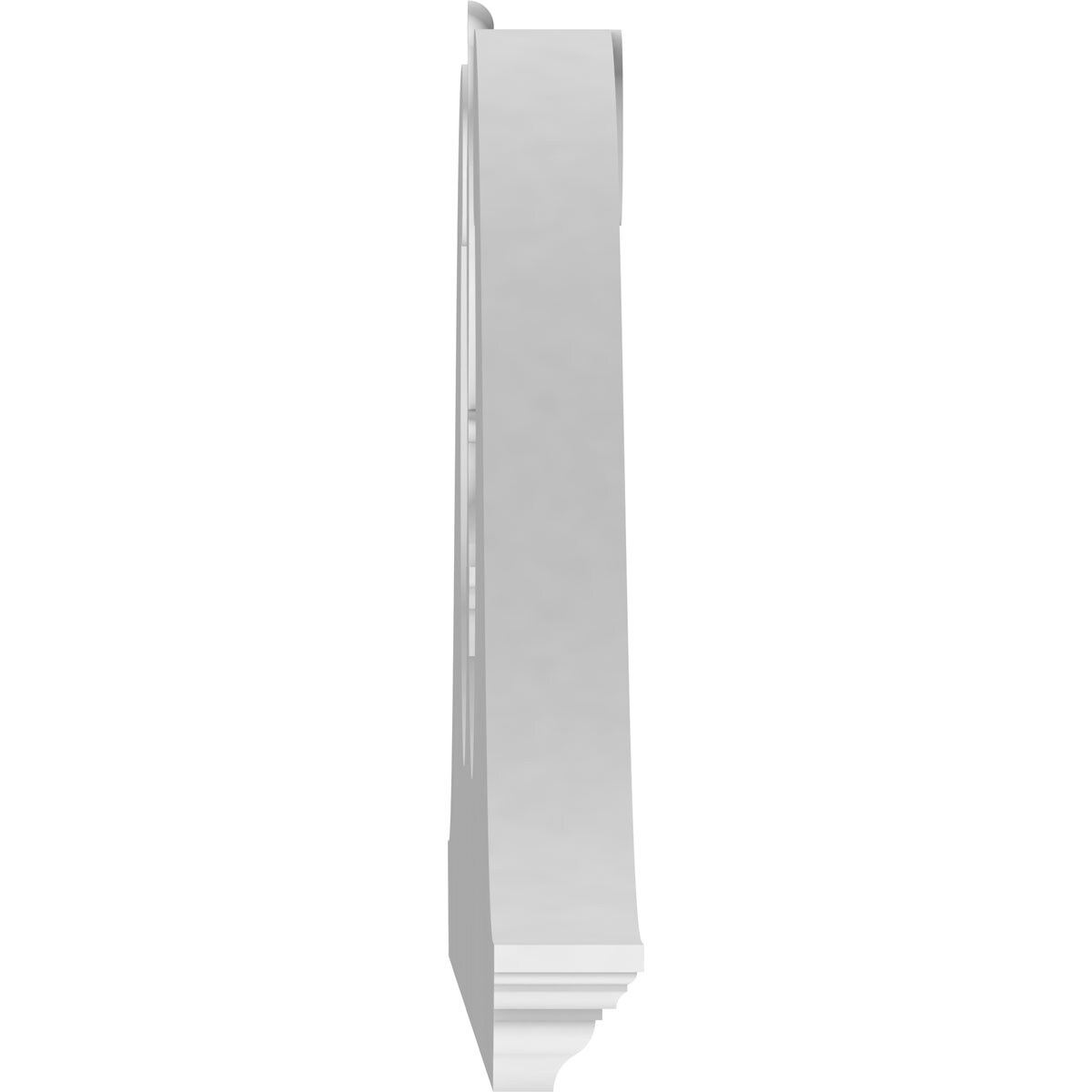 Ekena Millwork PEDPS086X215RHP00 Exterior-Window-Trim - View #4