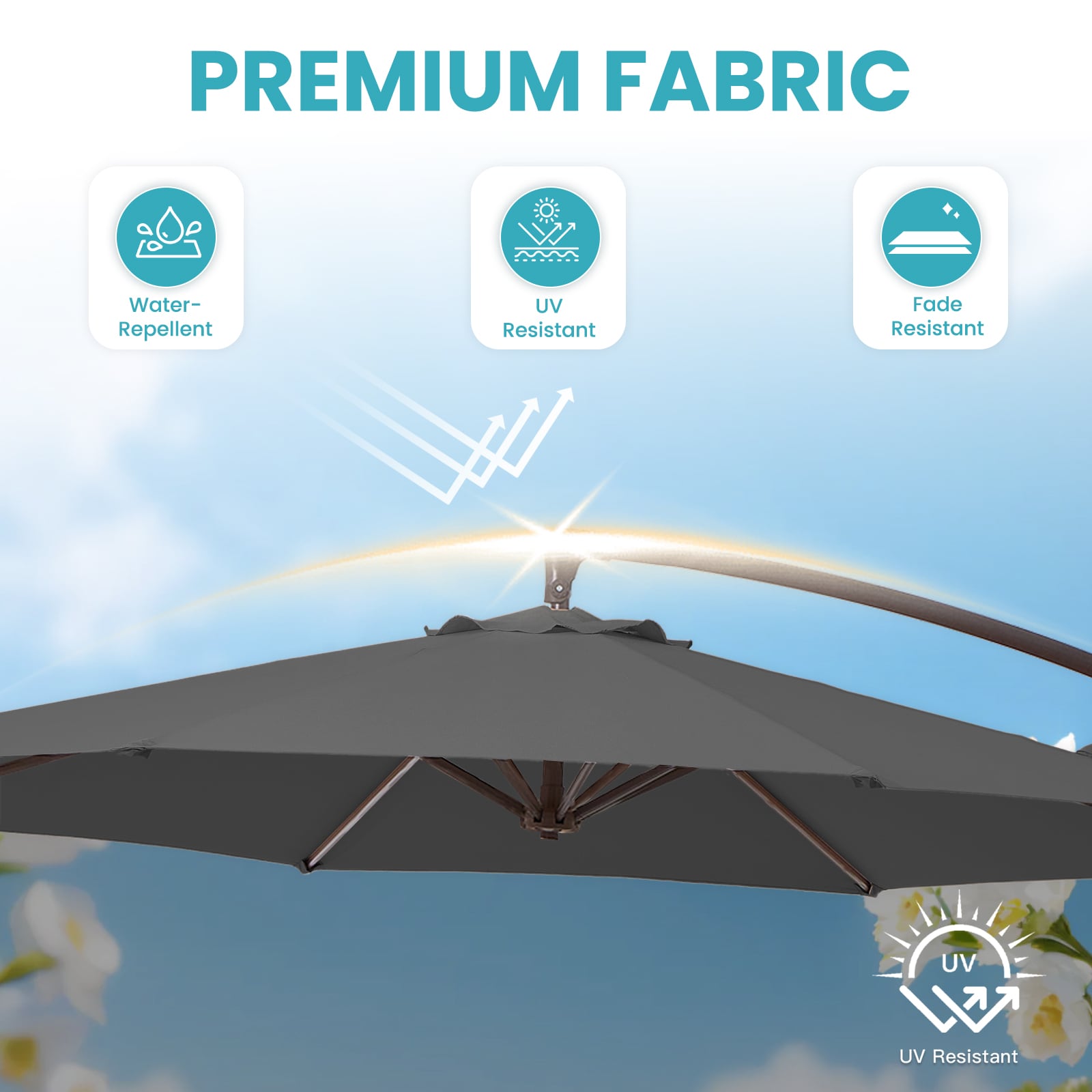 VOUA JYLM-10-GY Umbrellas-2 - View #4