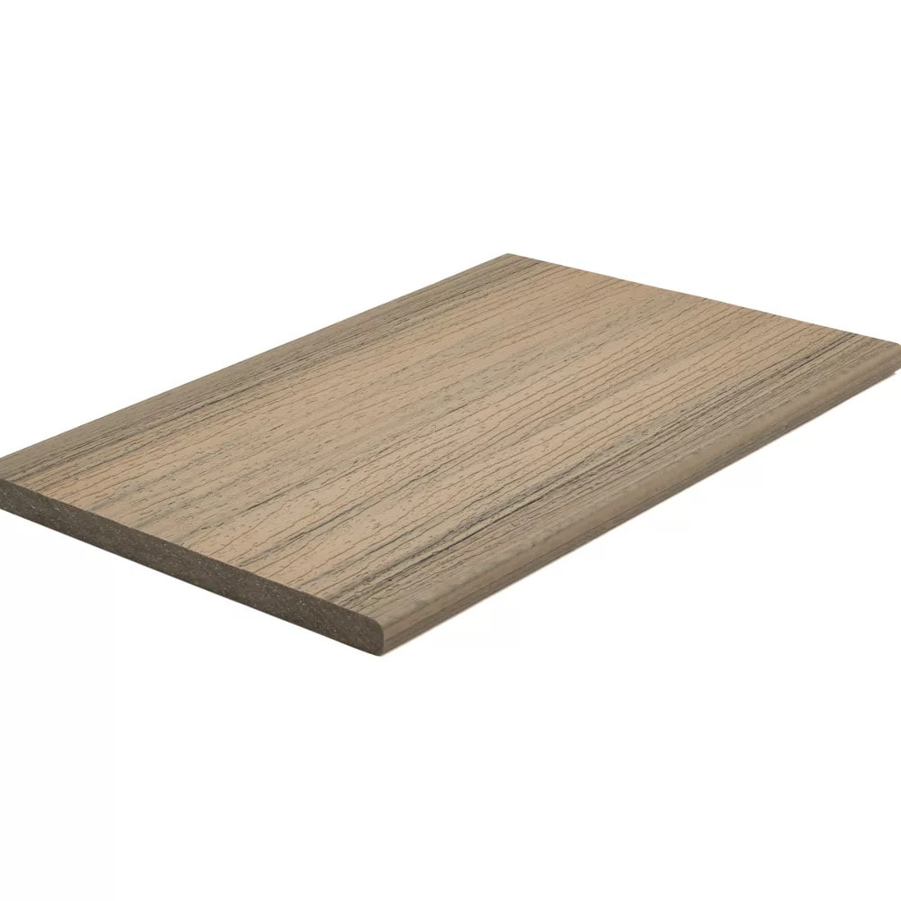 Trex Enhance Naturals Fascia deck board Honey Grove 1-in x 12-in x 12-ft Composite