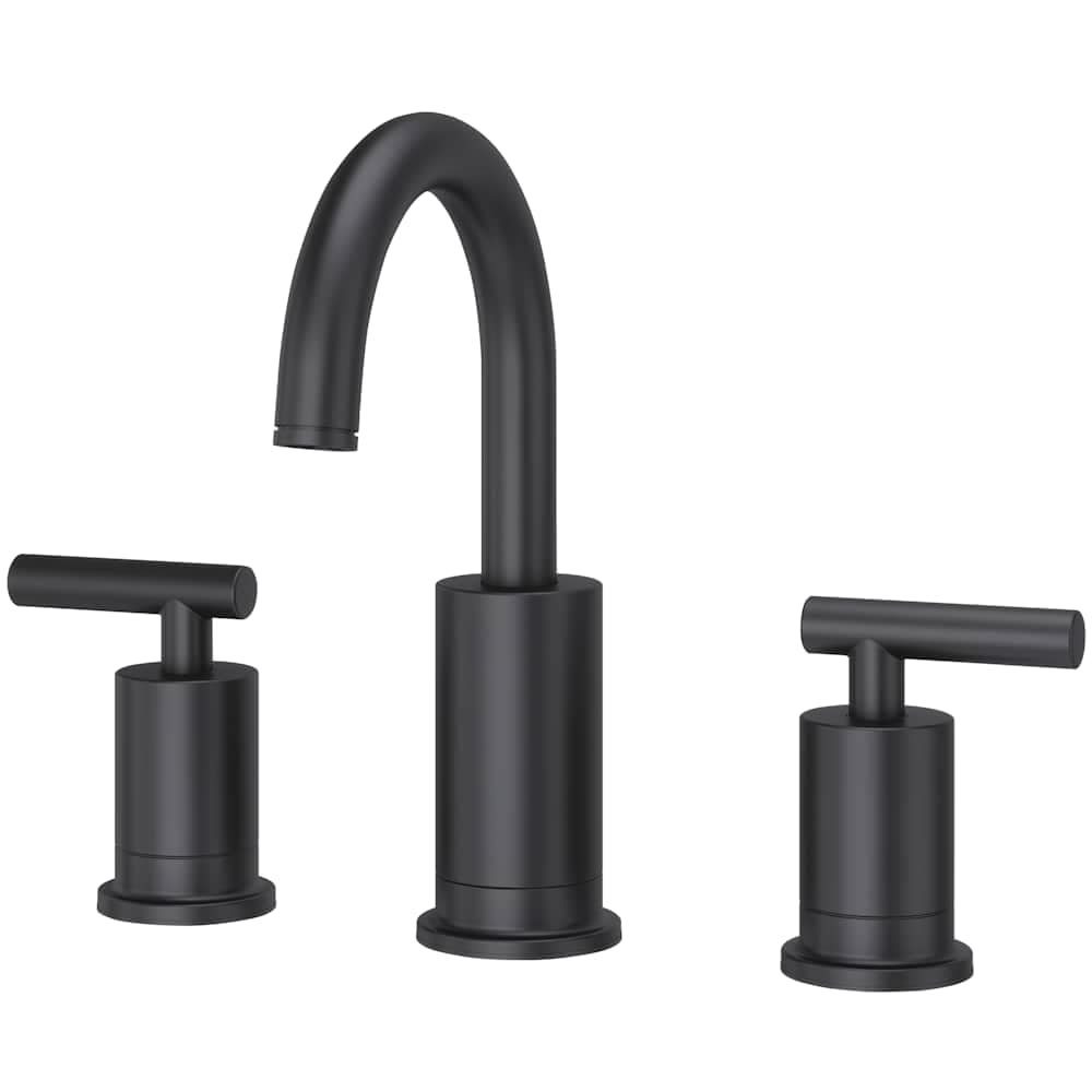 Pfister  LG49NCP Contempra 1.2 GPM Widespread Bathroom Faucet with Pforever Seal Pfast Connect and Push and Seal Technologies  Includes PopUp Drain Assembly