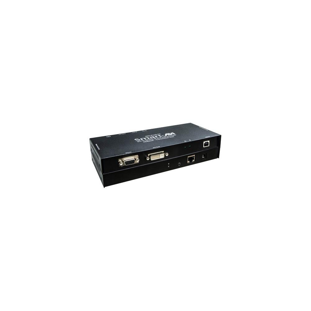  TCNCD339662 SmartAVI SAVI-SDX-PLUS-S DVI-D USB RS232 IR Over Single CAT5 Extender