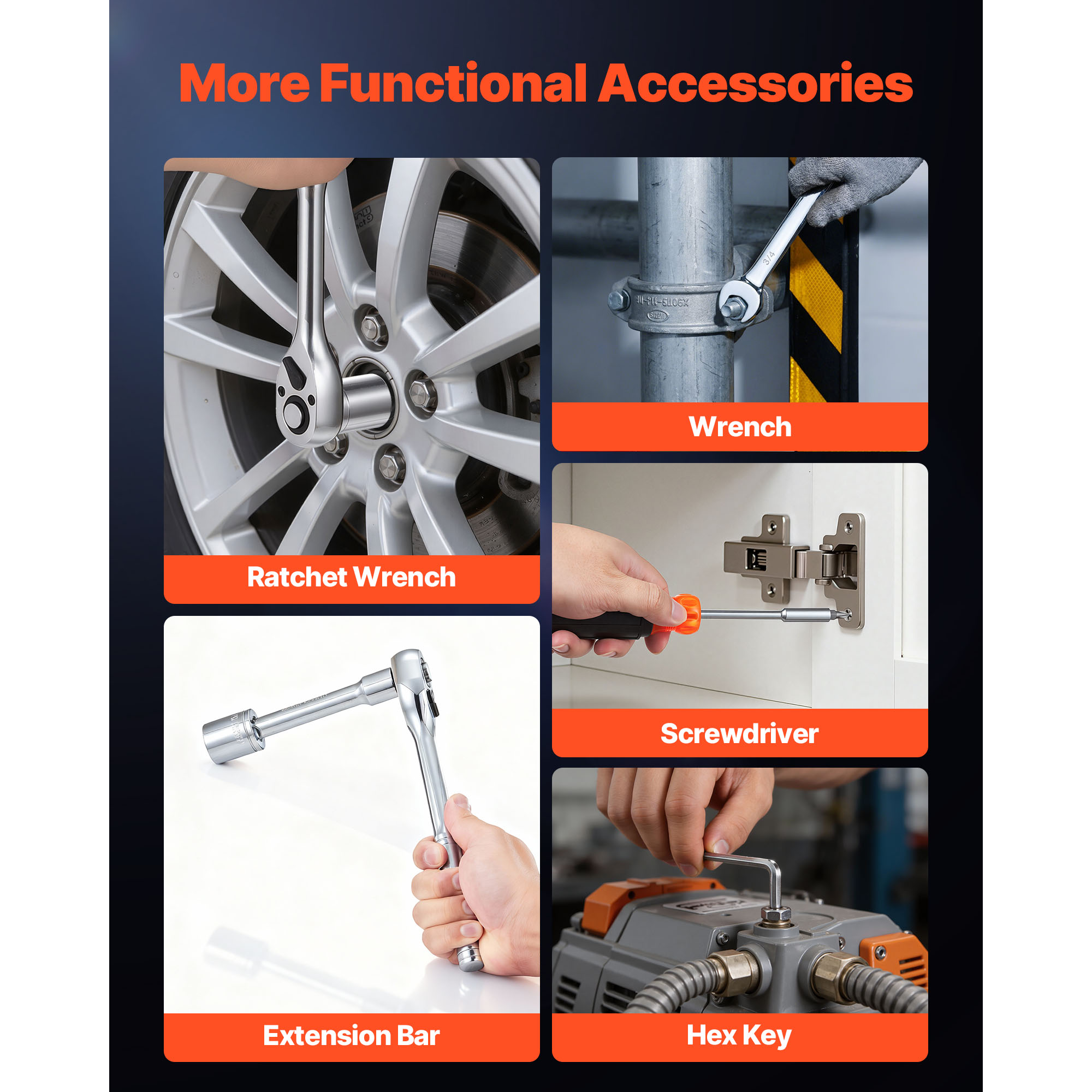 VEVOR SCSDJXGJTZ3115792V0 Mechanics-Tool-Sets - View #6
