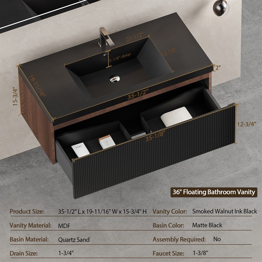 Poinic YUR-V16-36WL Bath-Vanity-Combo - View #4