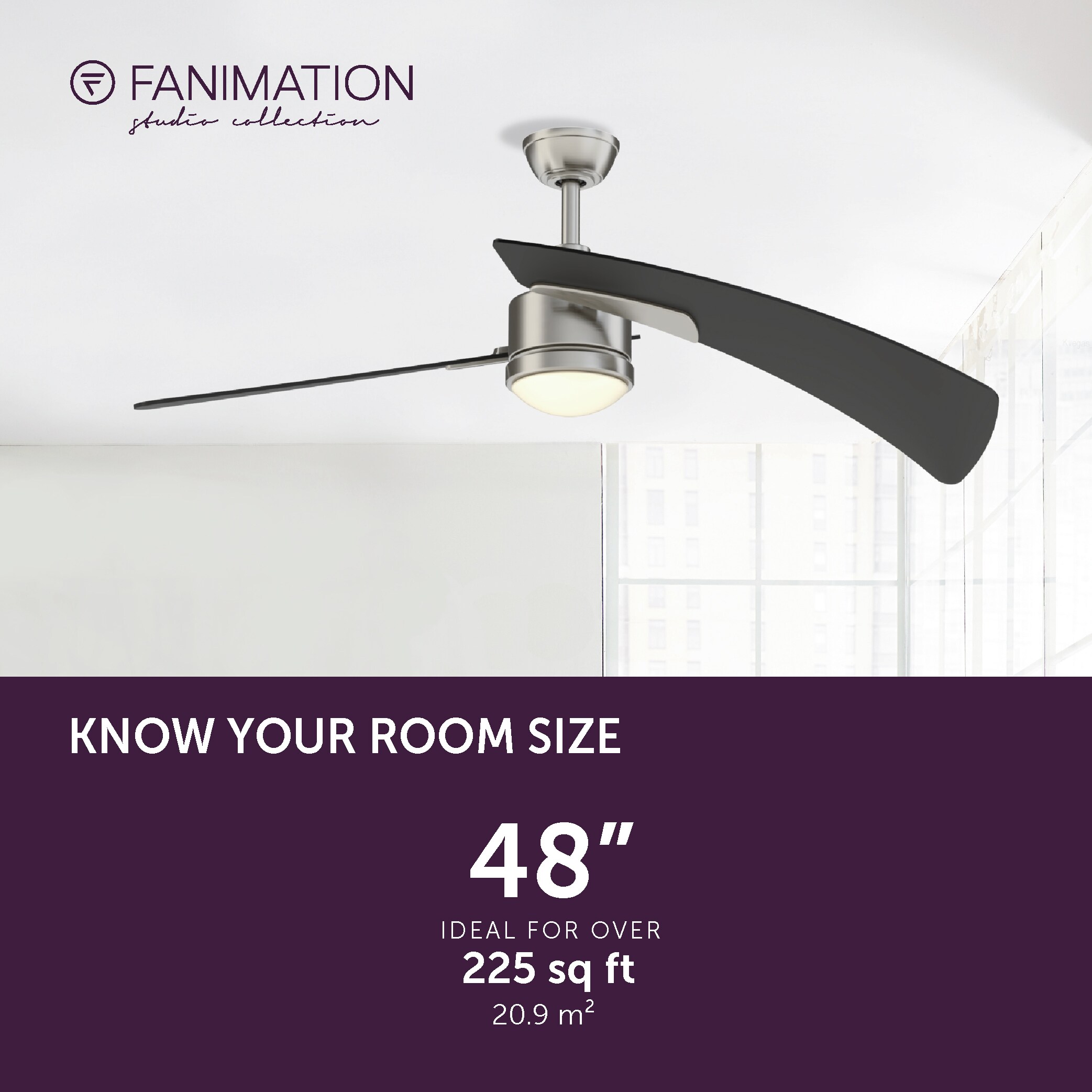Fanimation Studio Collection LP8066LBN Ceiling-Fans - View #14