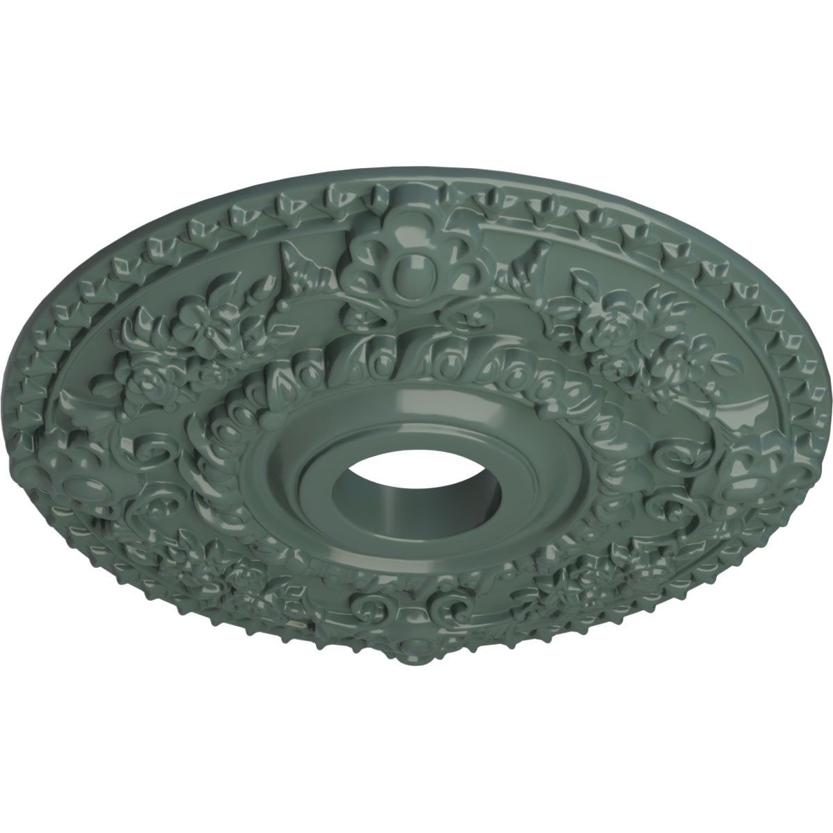 Ekena Millwork CM18ROCBF Ceiling-Medallions - View #2