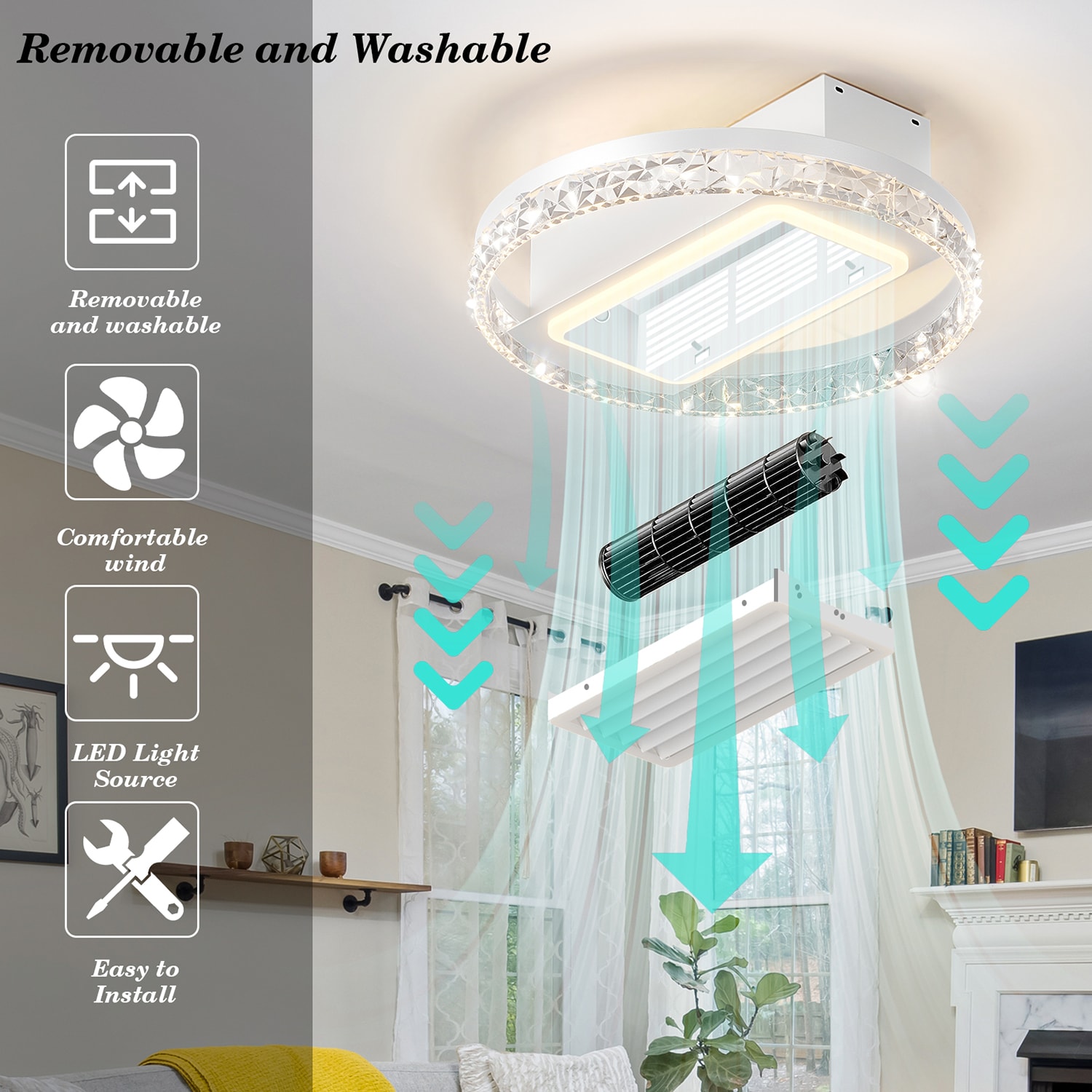 SINOFURN SYA650021BK Ceiling-Fans - View #9