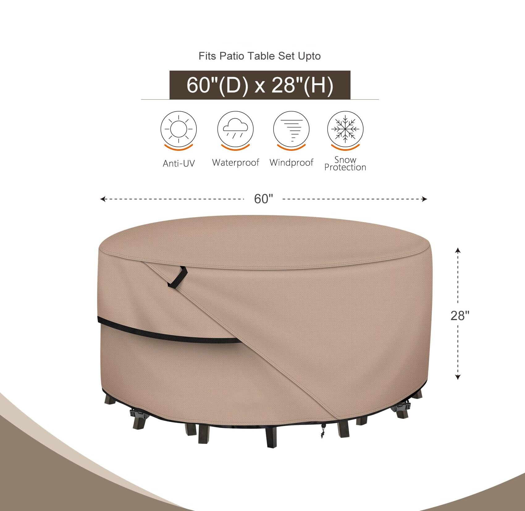 Misopily LMS0127C43 Patio-Furniture-Covers - View #2