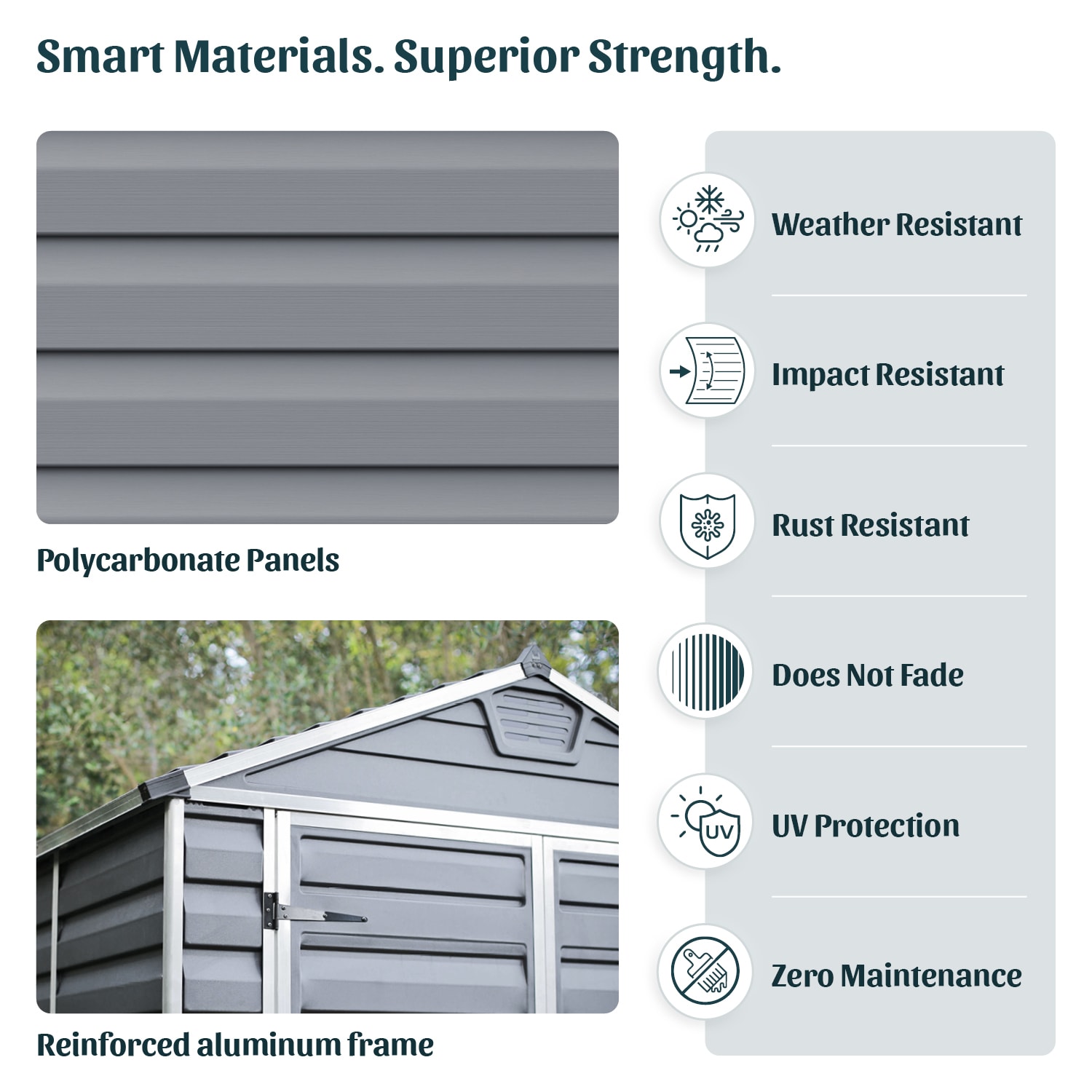 Canopia by Palram 703387 Vinyl-Resin-Storage-Buildings - View #9