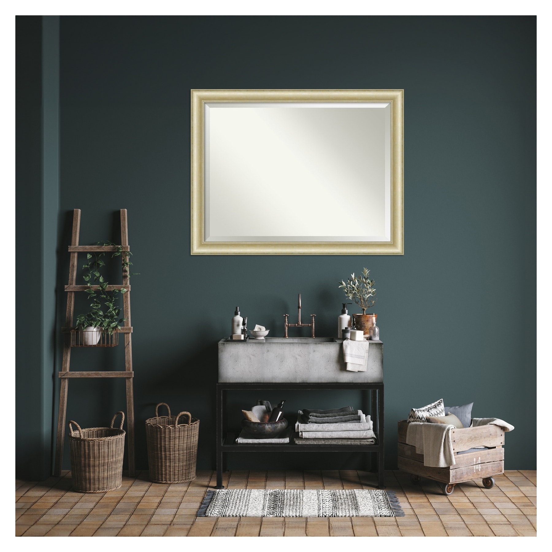 Amanti Art DSW4593658 Framed-Bath-Mirrors - View #7