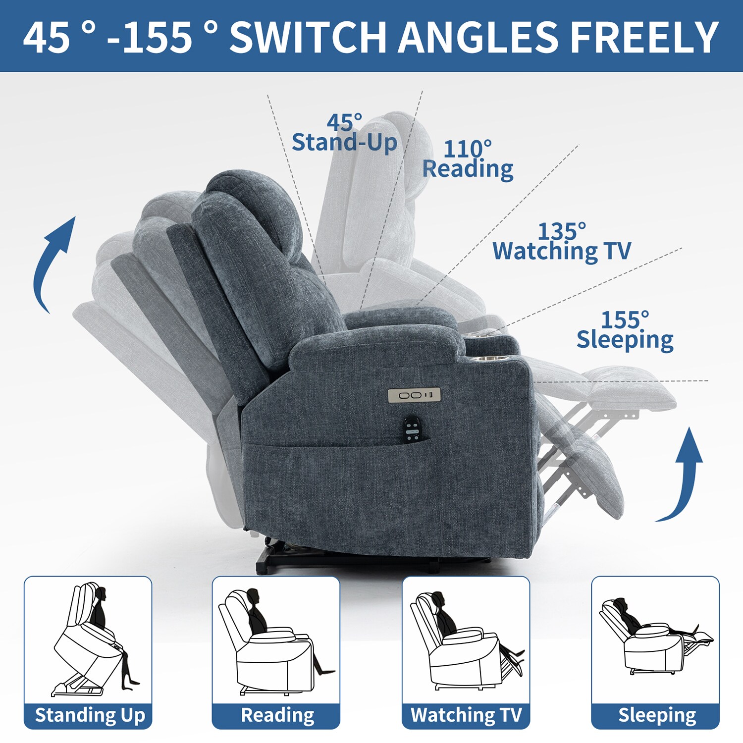 GZMR GZ-W2263 recliners - View #8