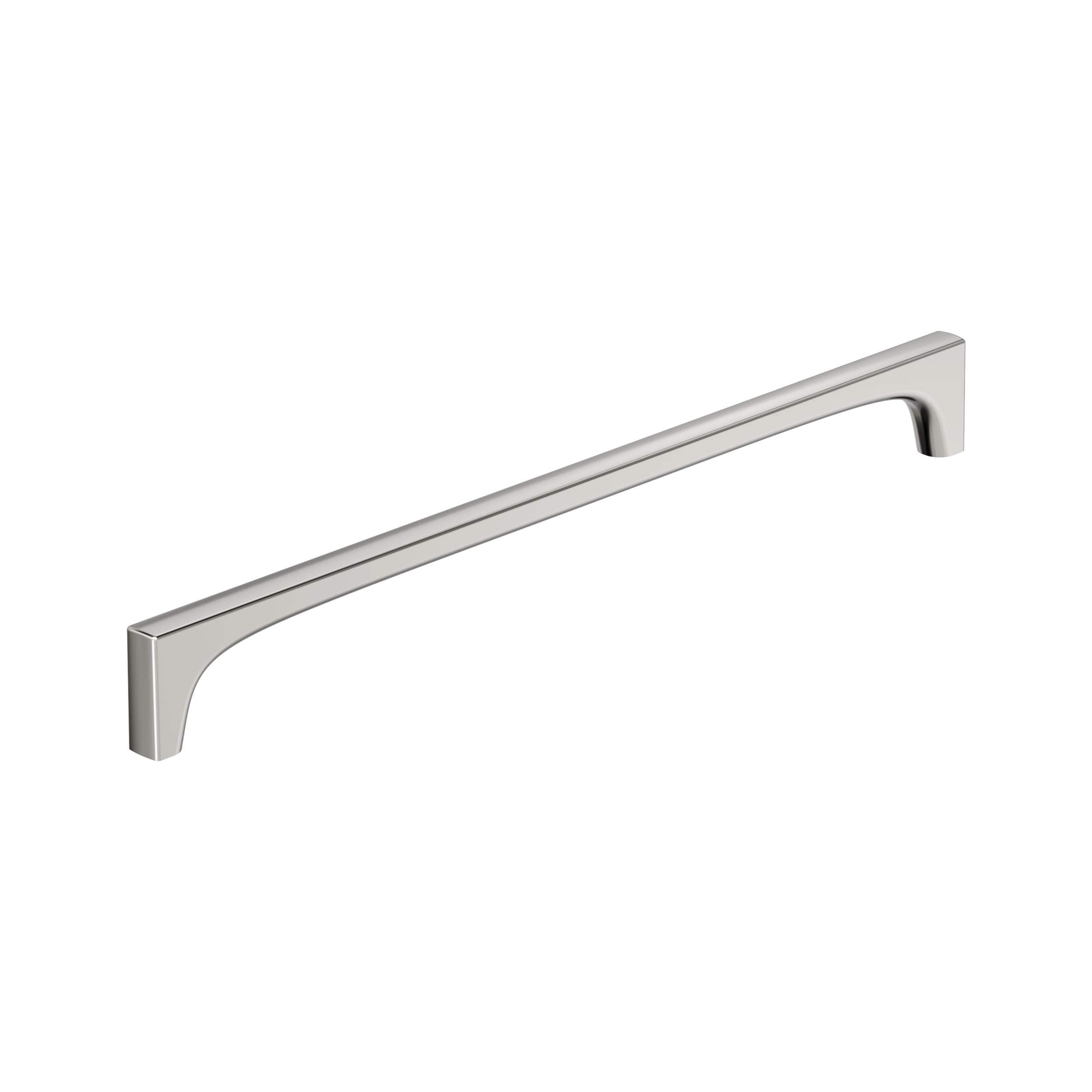 Amerock BP37429PN Merced 12-5/8-in , 320mm Center to Center Polished Nickel Rectangular Bar