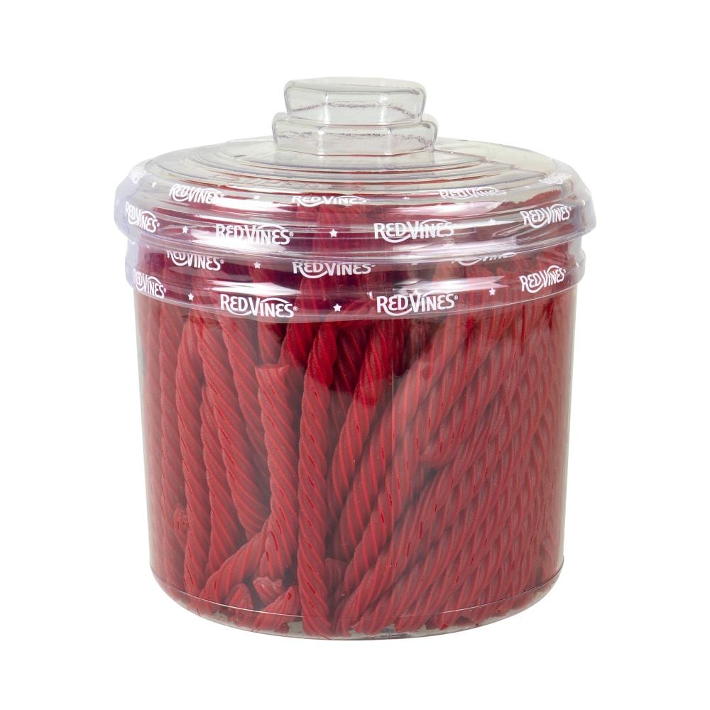 Red Vines Red Licorice Jar Original Red, 3.5 lb in the Snacks & Candy department at Lowes.com
