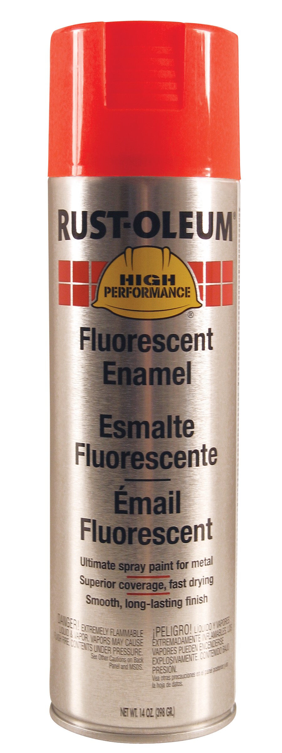 Rust-Oleum 2264838 High Performance Matte Red Fluorescent General Purpose (NET WT. 14-oz