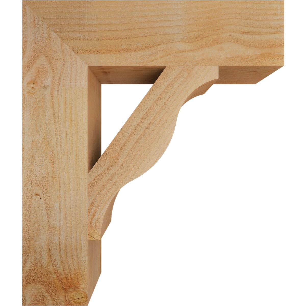 Ekena Millwork BKT06X24X28FST05RDF Exterior-Brackets-Braces - View #3