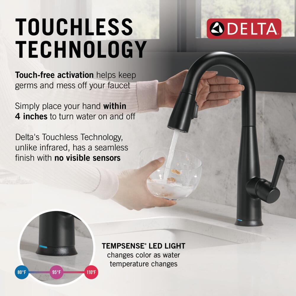 Delta 9913TL-BL-DST Kitchen-Faucets - View #2