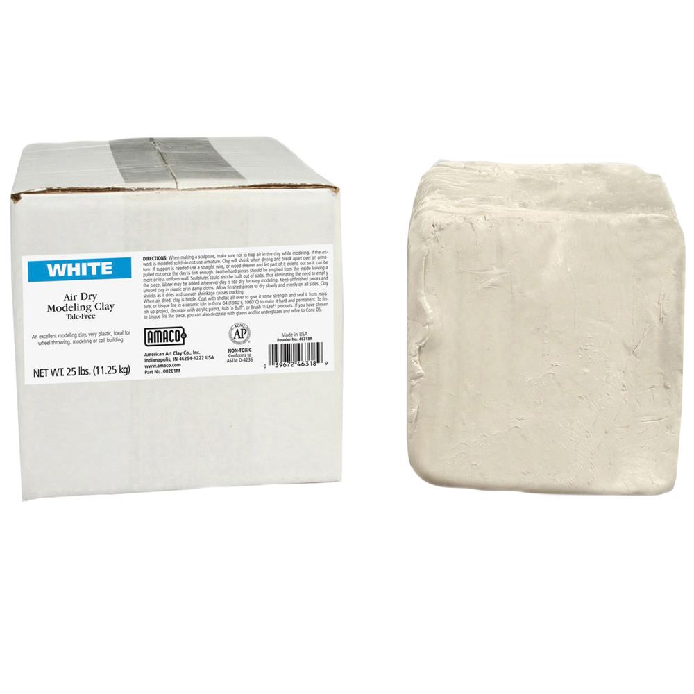 Air Dry Clay White : Air Dry Clay : Clays