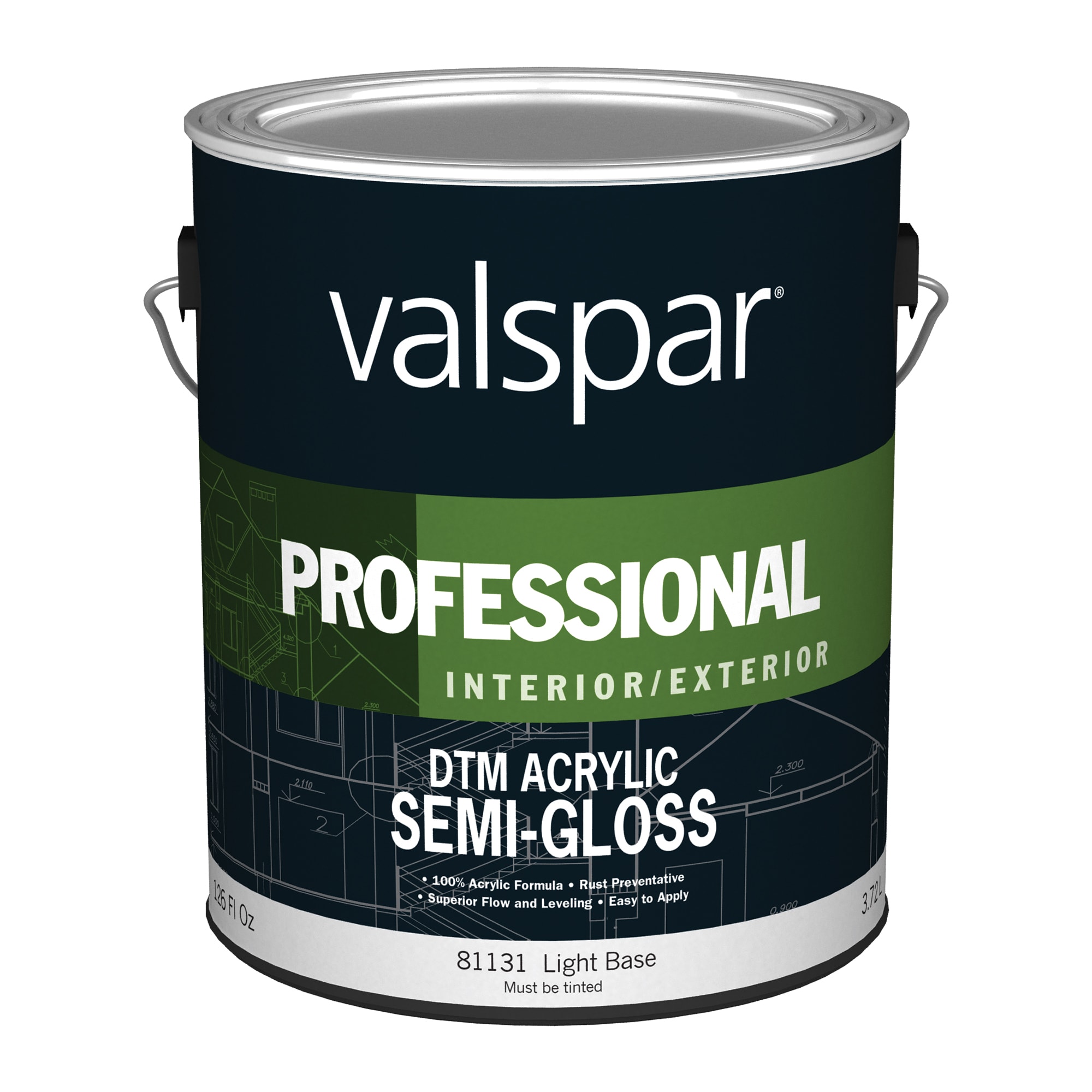 5 gal. purchases Black Semi-Gloss Direct-to-Metal Interior/Exterior Paint