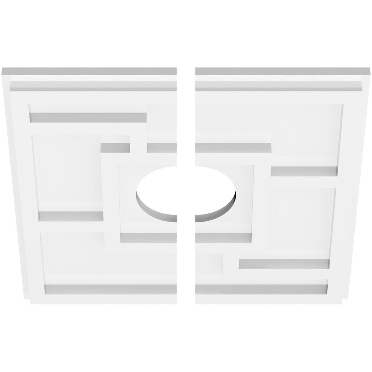 Ekena Millwork CMP12KX2-03000 Ceiling-Medallions - View #2
