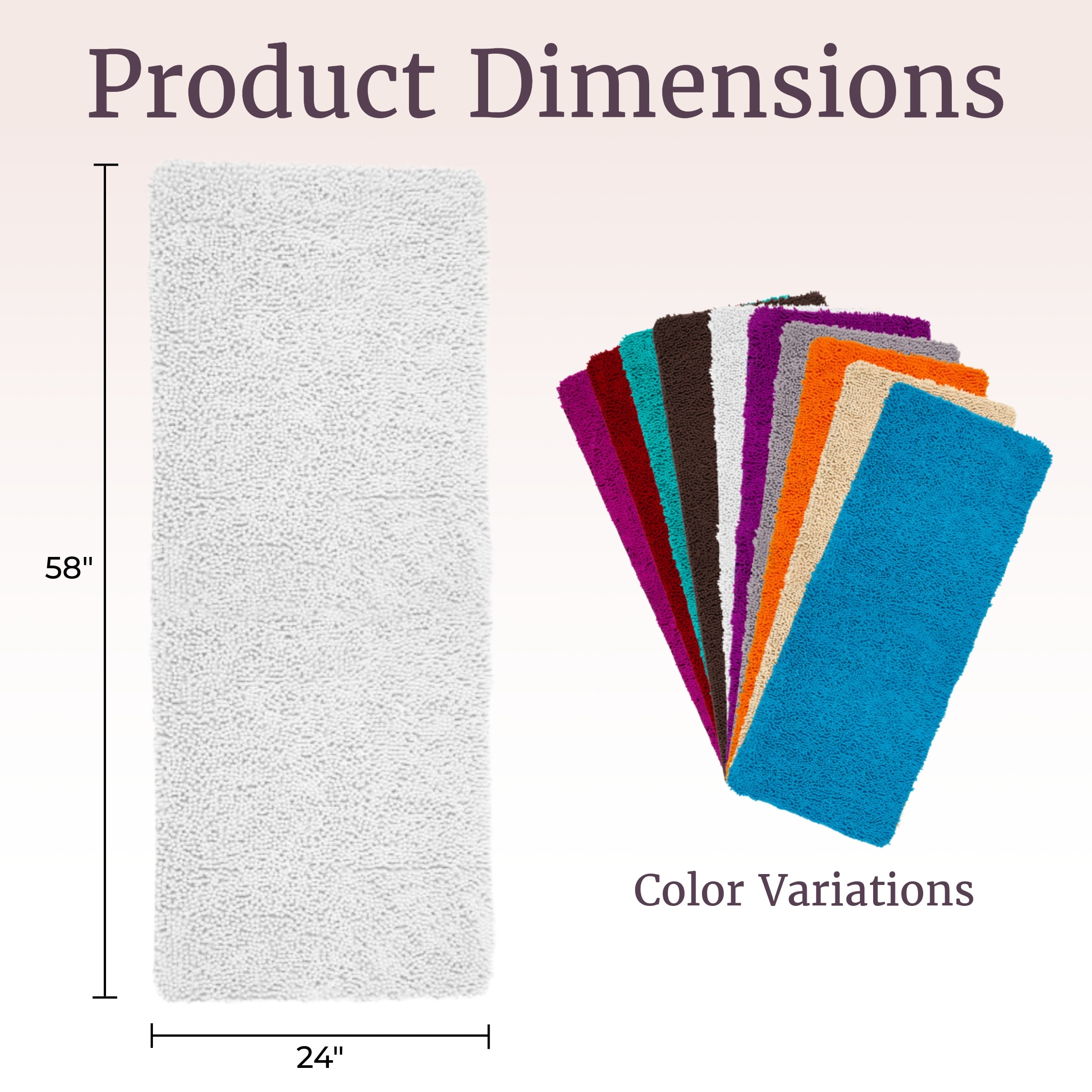 Hastings Home 567777FPB Bath-Rugs - View #3