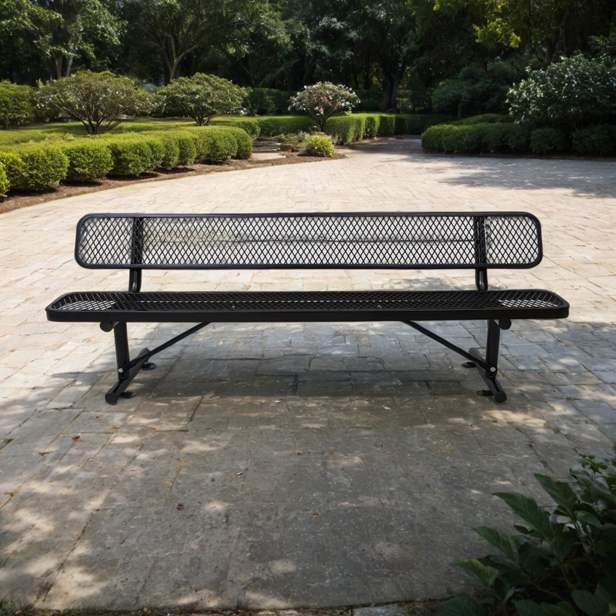 SINOFURN SYC020006BK Commercial-Benches - View #3