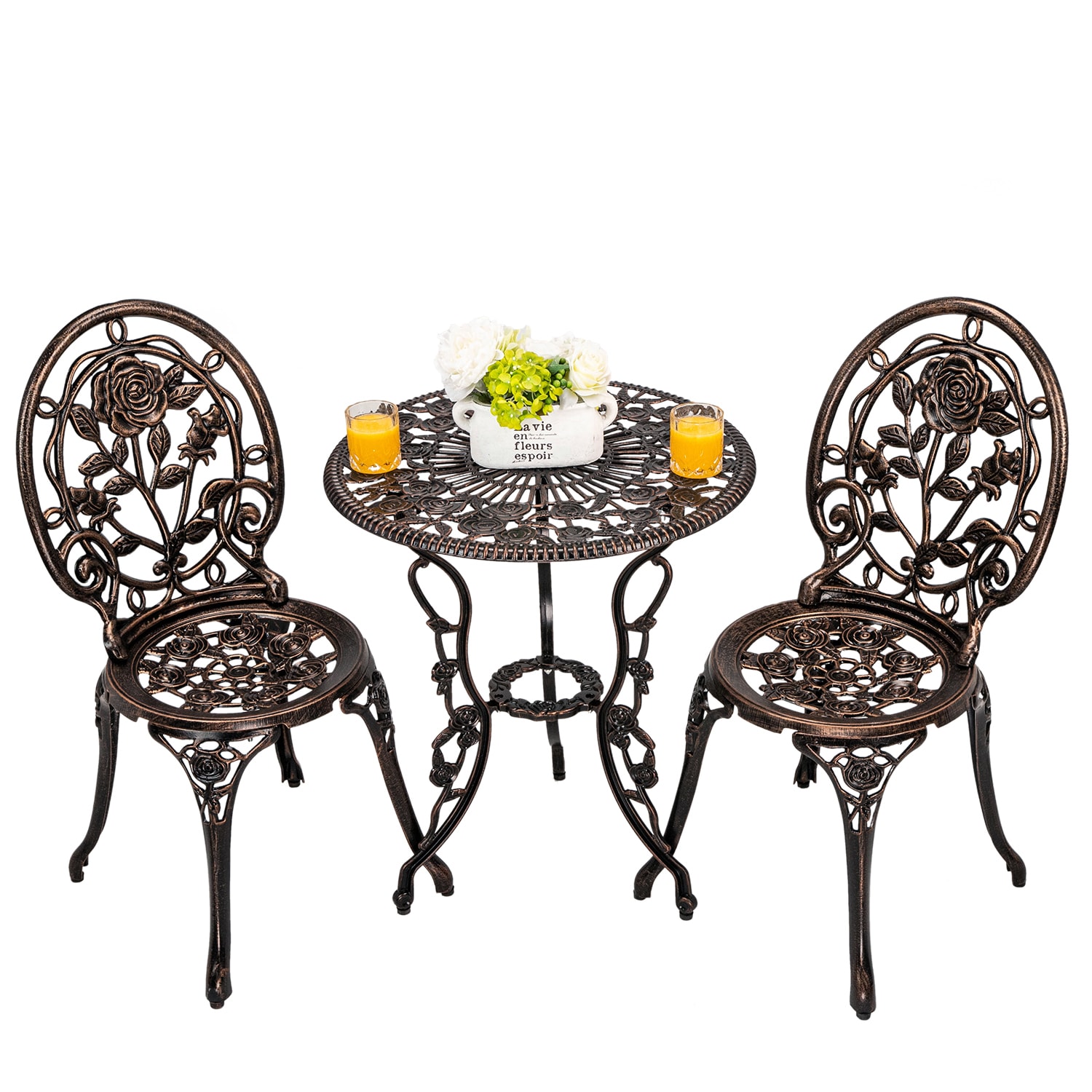 SINOFURN SYB740013BZ 3 -Piece Patio Conversation Set