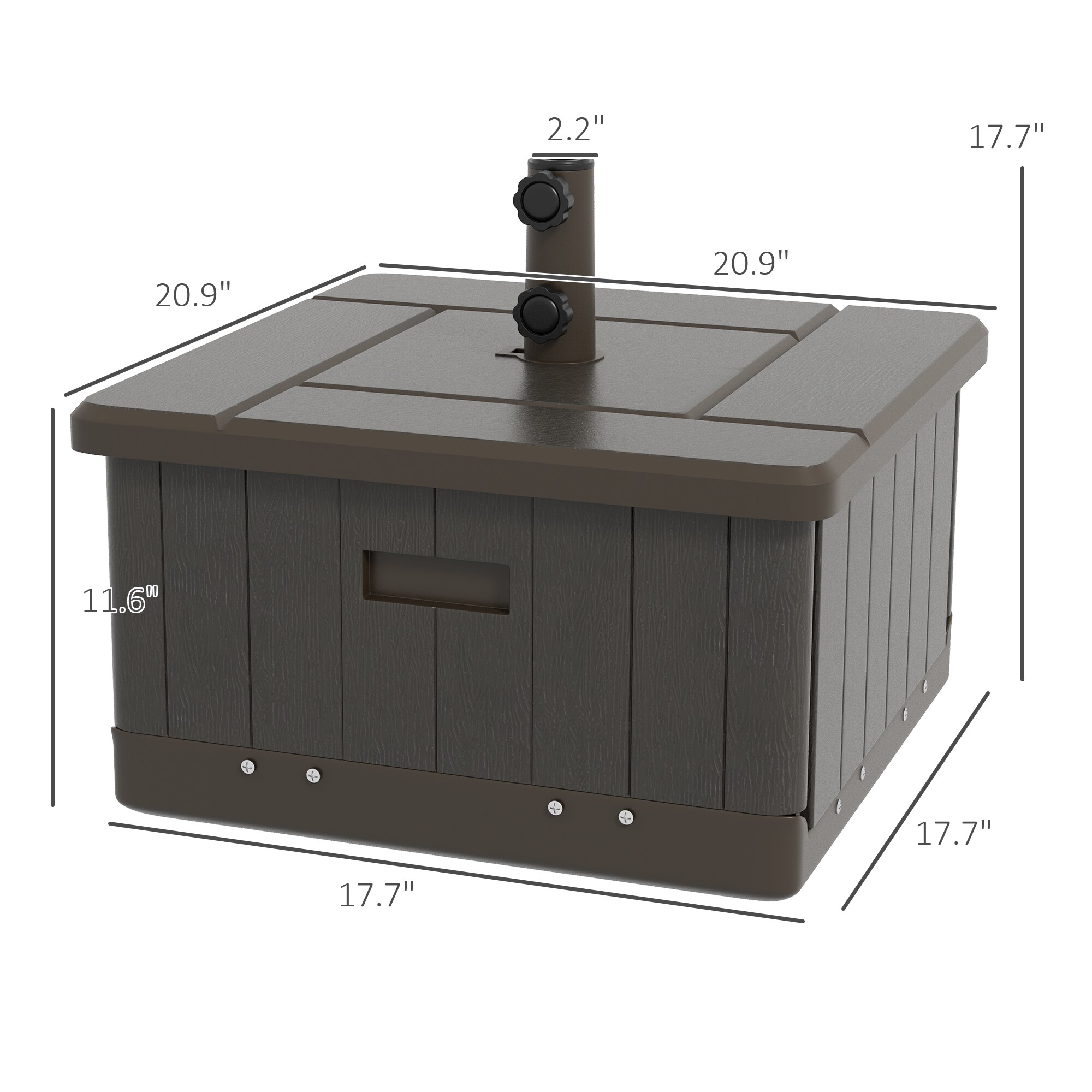 Kahomvis AOS-QP109-276 Umbrella-Bases - View #3
